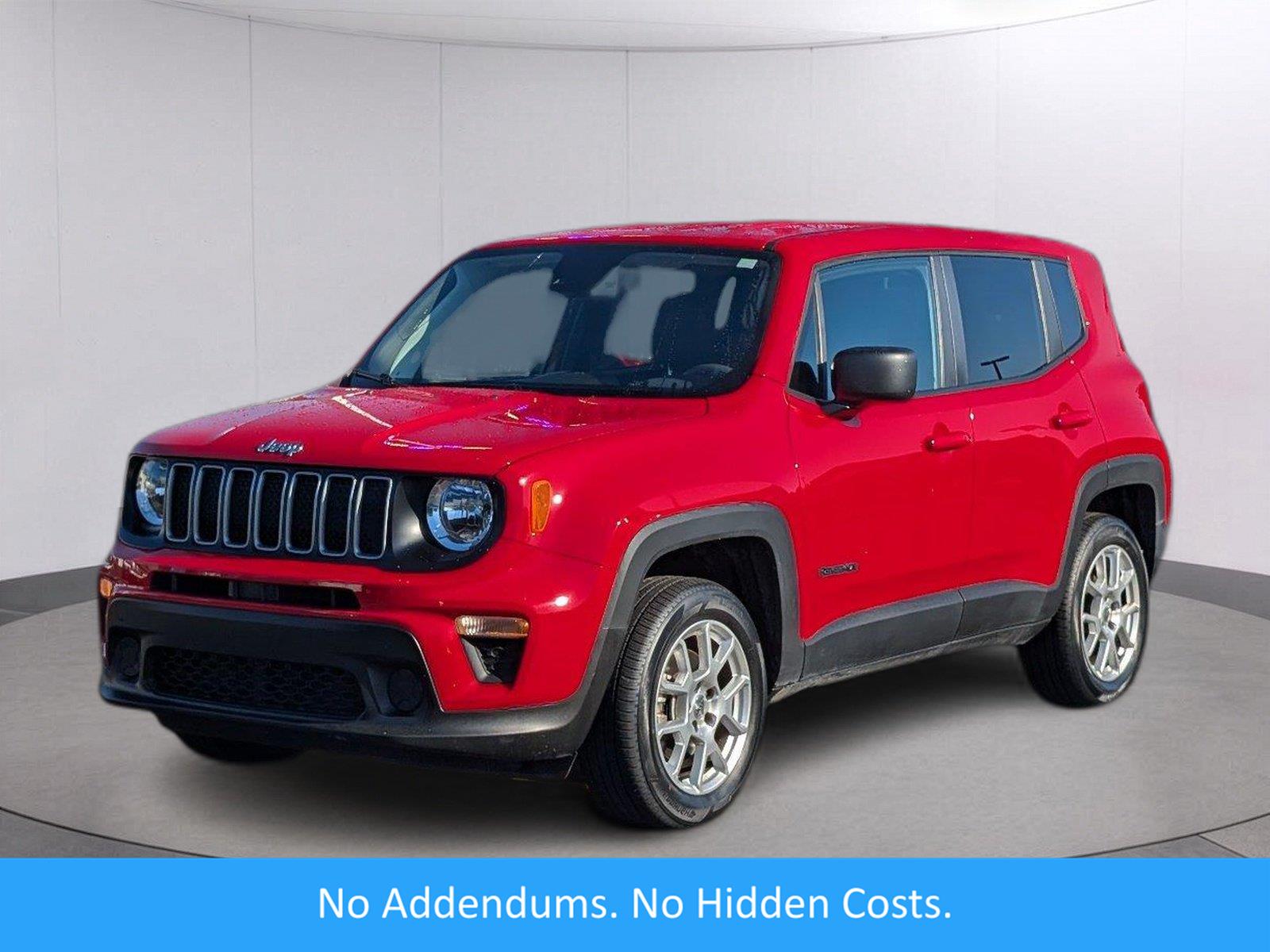 Colorado Red Clearcoat 2023 Jeep Renegade SUV / Crossover Four-Wheel Drive 9-Speed Automatic