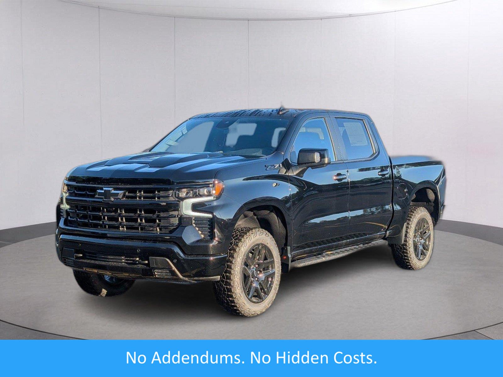 Black 2026 Chevrolet Silverado 1500 Pickup Truck Four-Wheel Drive Automatic
