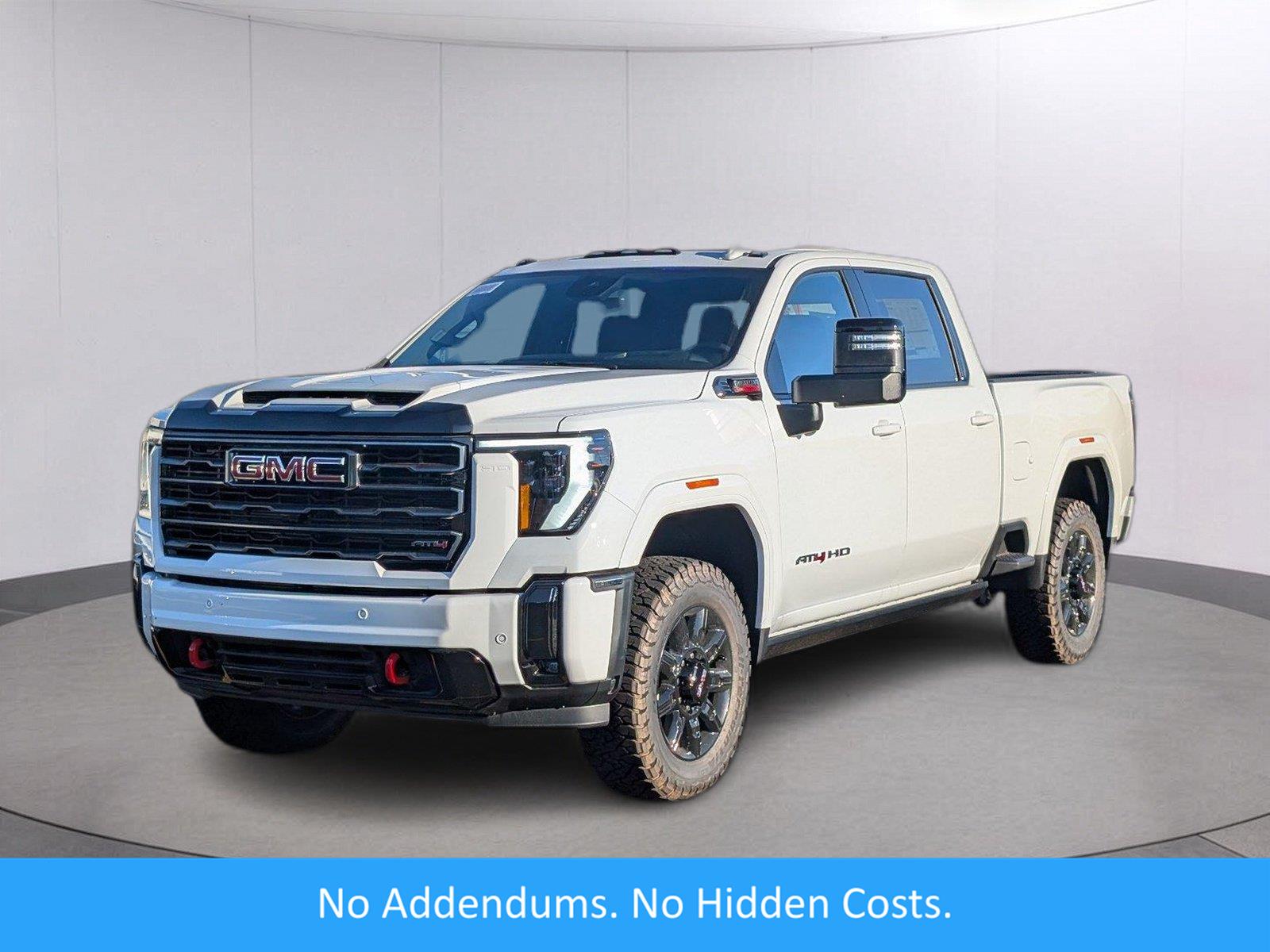 Summit White 2026 GMC Sierra 2500HD Pickup Truck Four-Wheel Drive Automatic