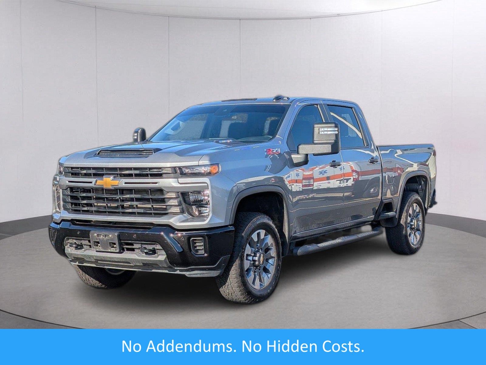 Sterling Gray Metallic 2025 Chevrolet Silverado 2500HD Pickup Truck Four-Wheel Drive Automatic