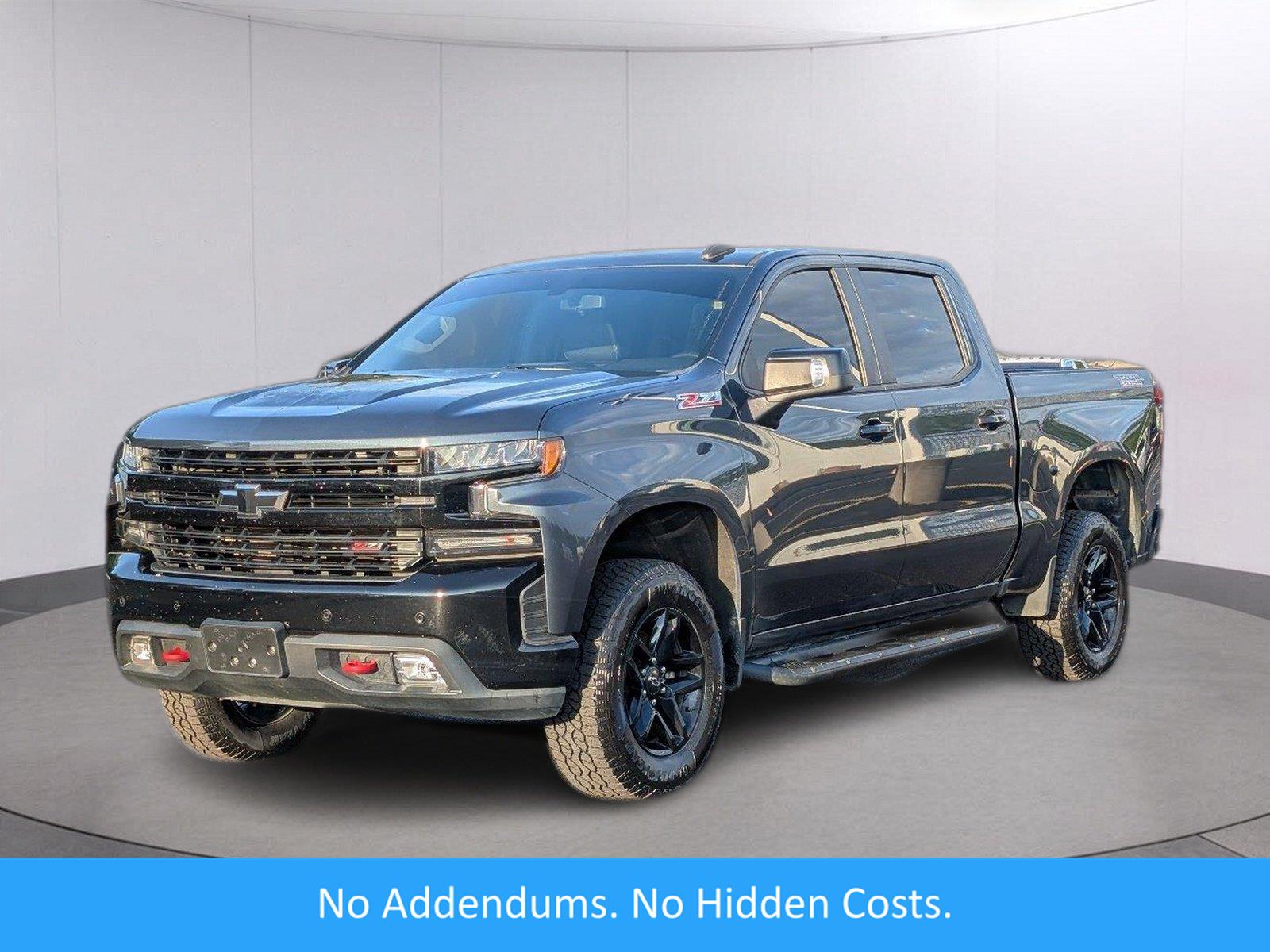 Shadow Gray Metallic 2019 Chevrolet Silverado 1500 Pickup Truck Four-Wheel Drive 8-Speed Automatic