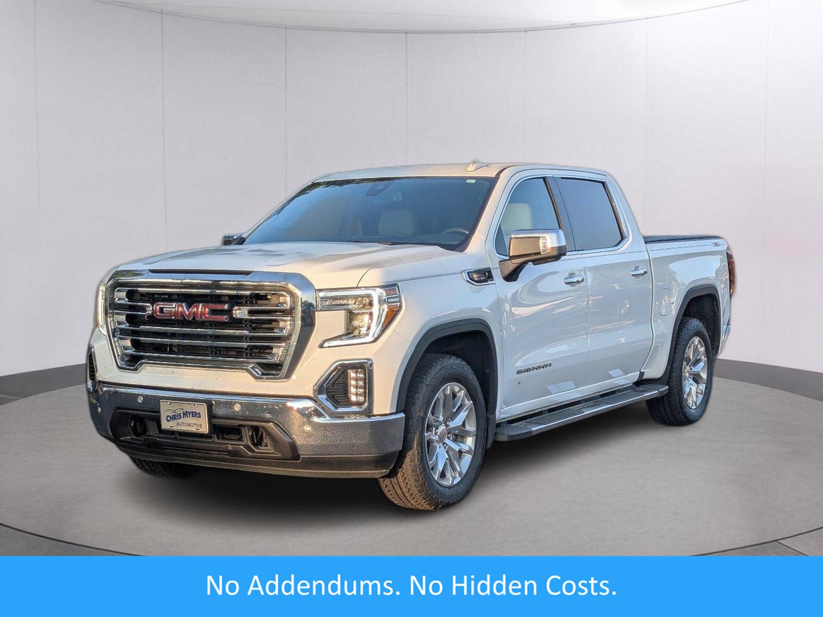 Summit White 2021 GMC Sierra 1500 Pickup Truck Four-Wheel Drive Automatic