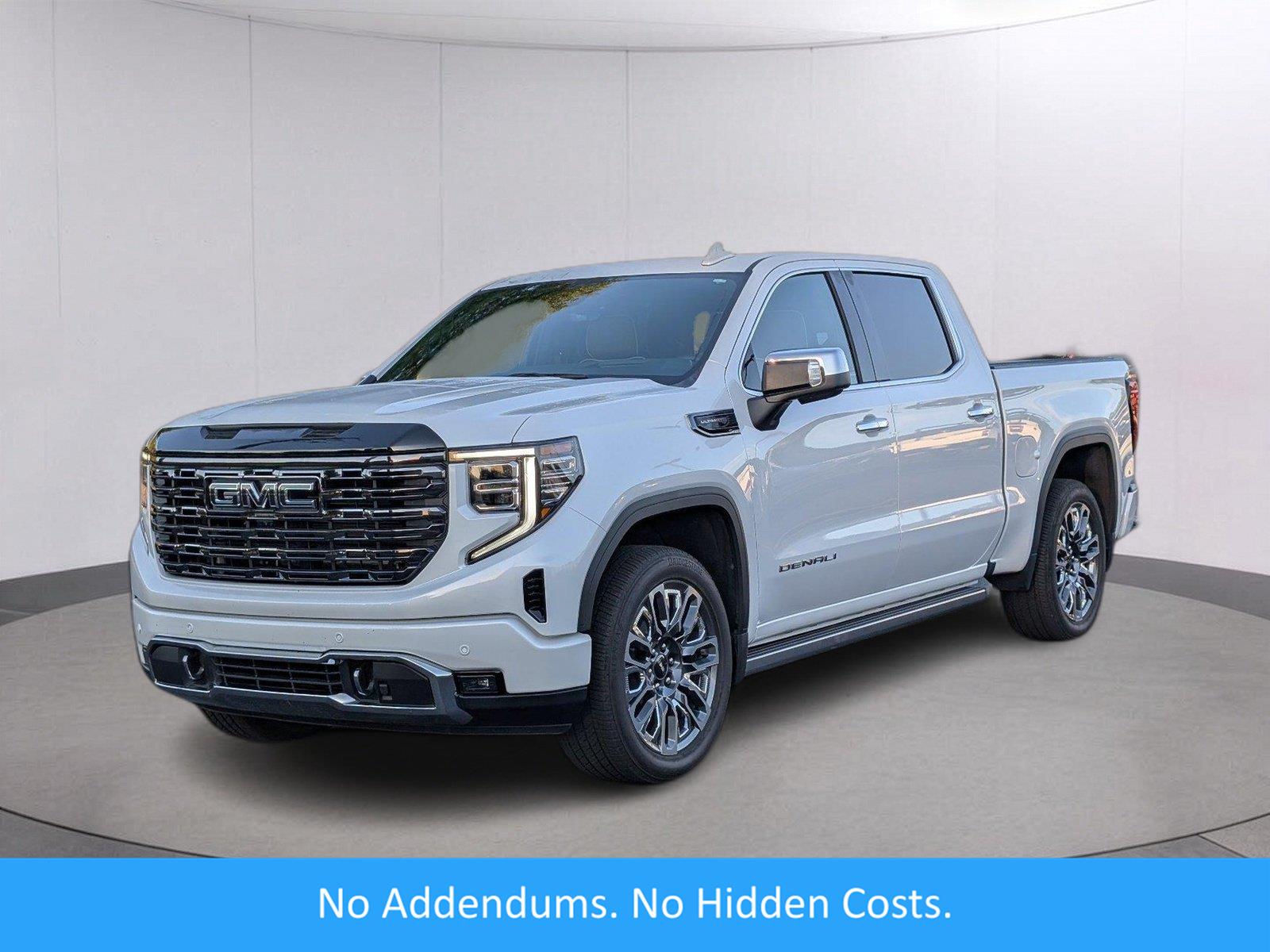 White Frost Tricoat 2025 GMC Sierra 1500 Pickup Truck Four-Wheel Drive Automatic