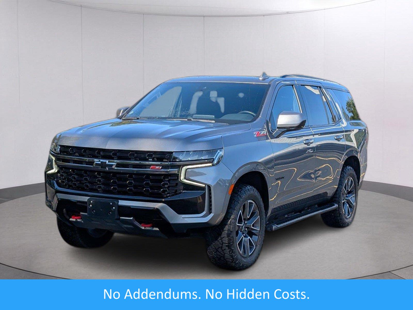 Gray (Satin Steel Metallic) 2021 Chevrolet Tahoe SUV / Crossover Four-Wheel Drive Automatic
