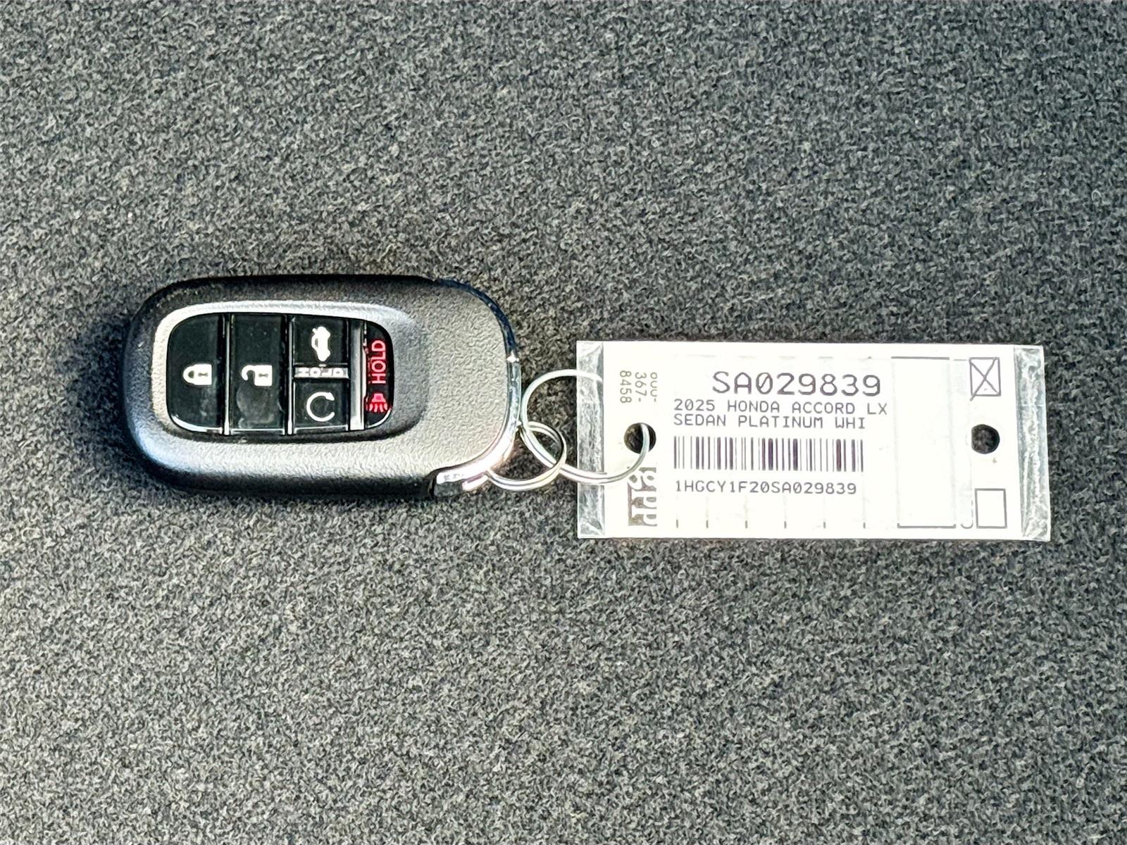 2025 Honda Accord Sedan LX