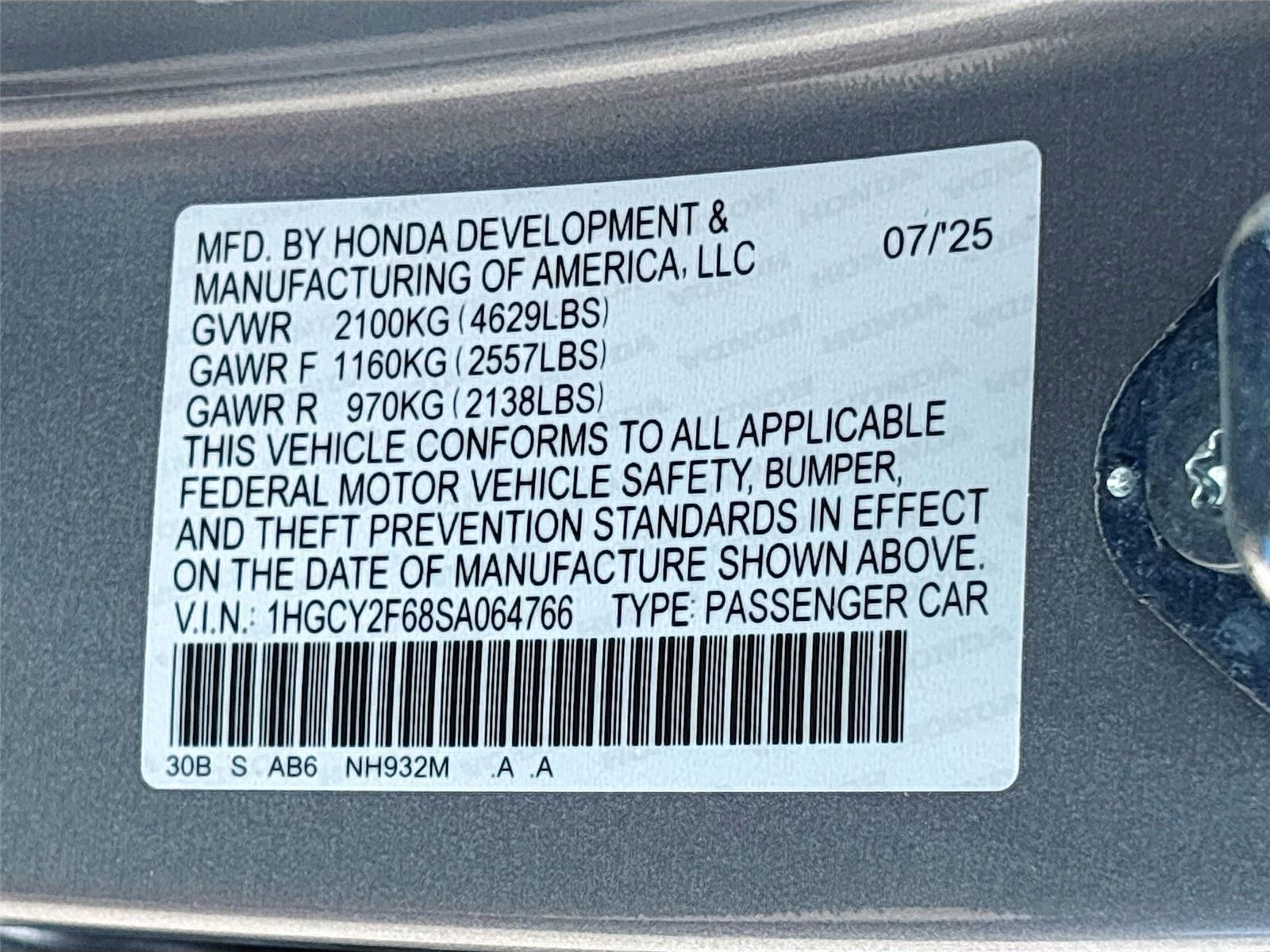 2025 Honda Accord Hybrid EX-L