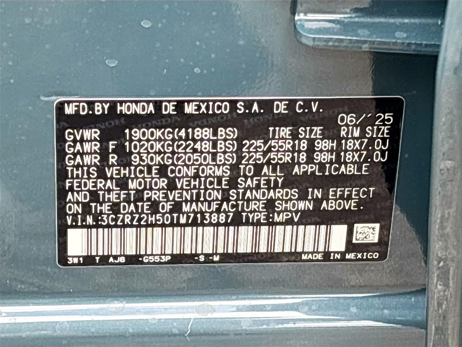 2026 Honda HR-V Sport