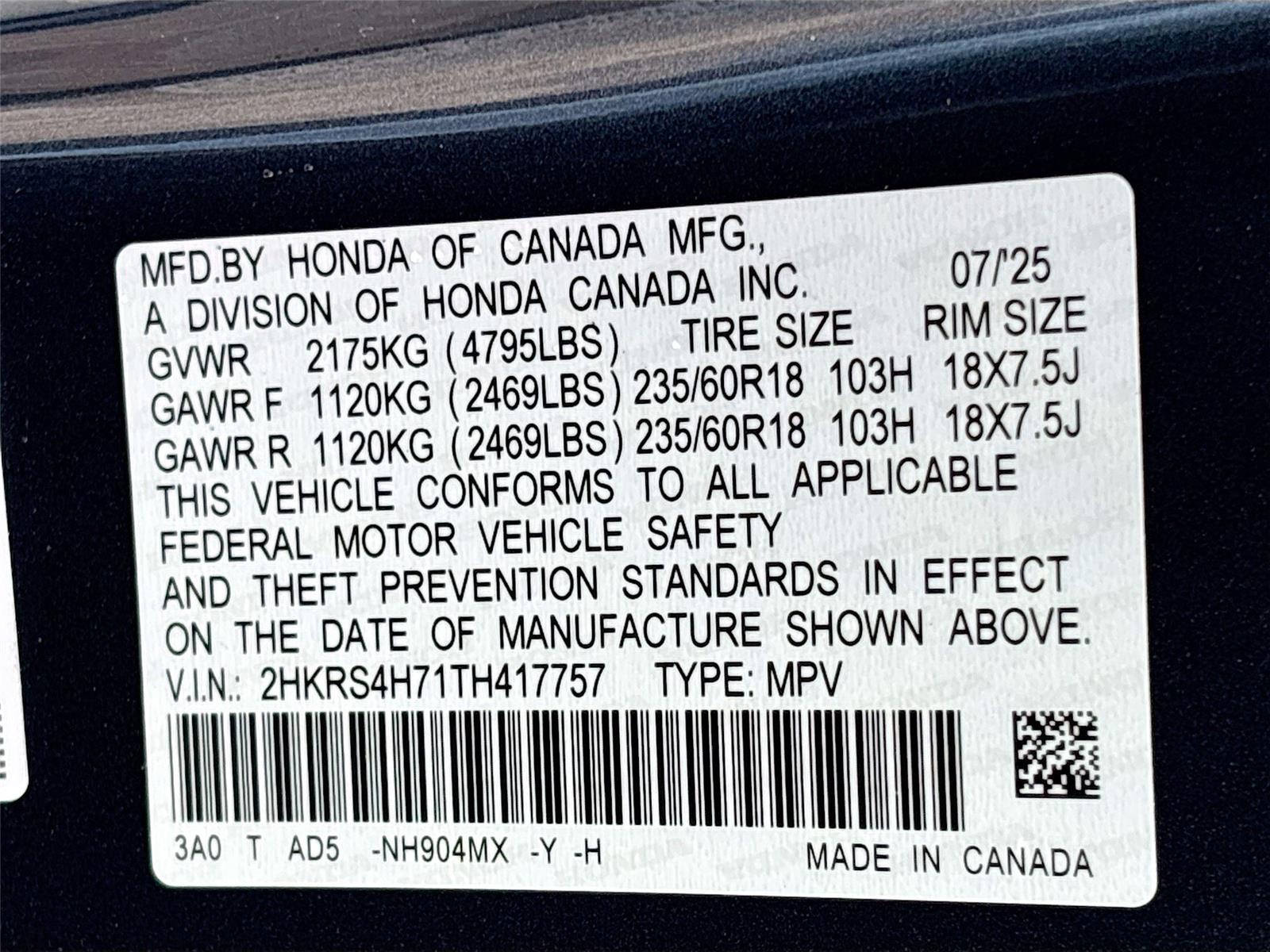 2026 Honda CR-V EX-L