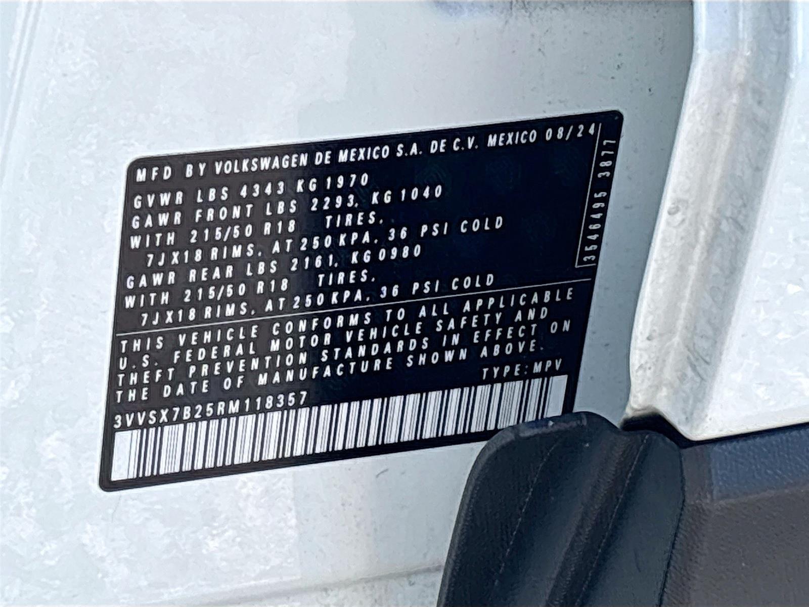 2024 Volkswagen Taos SE