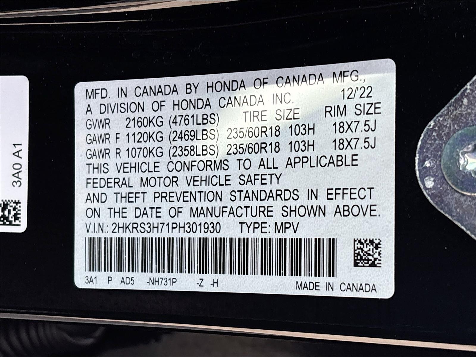 2023 Honda CR-V EX-L