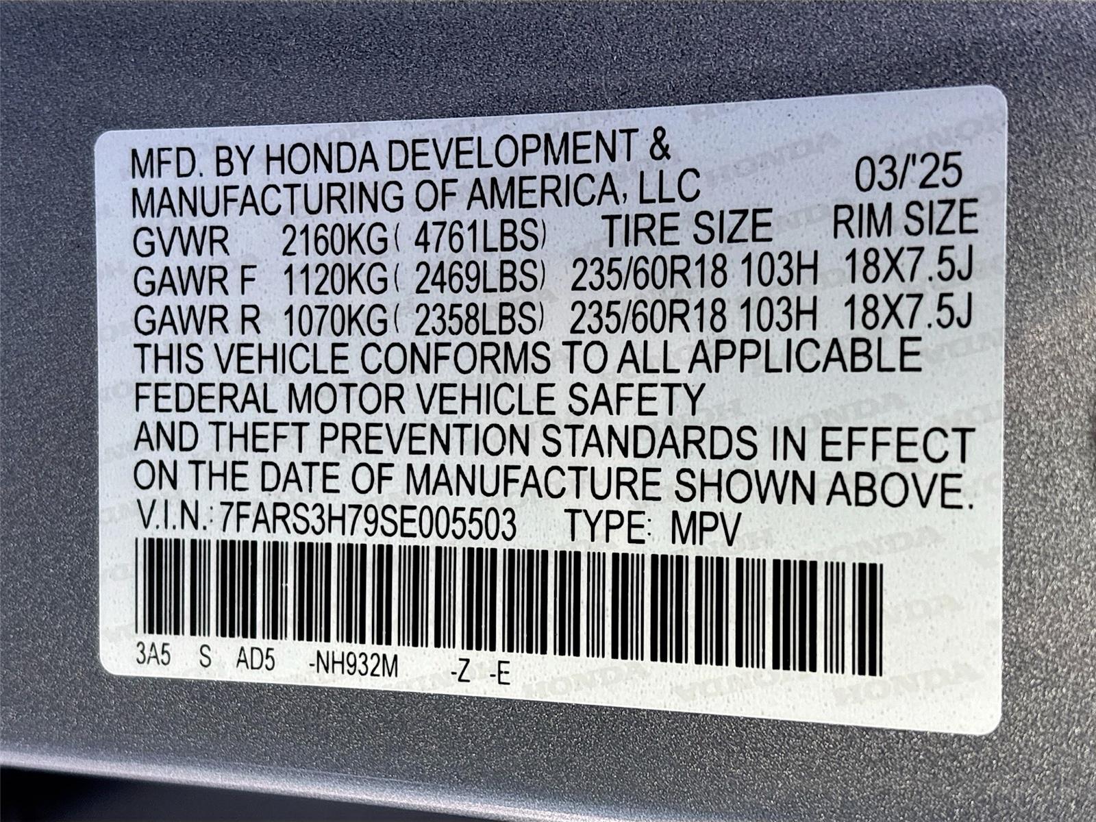 2025 Honda CR-V EX-L