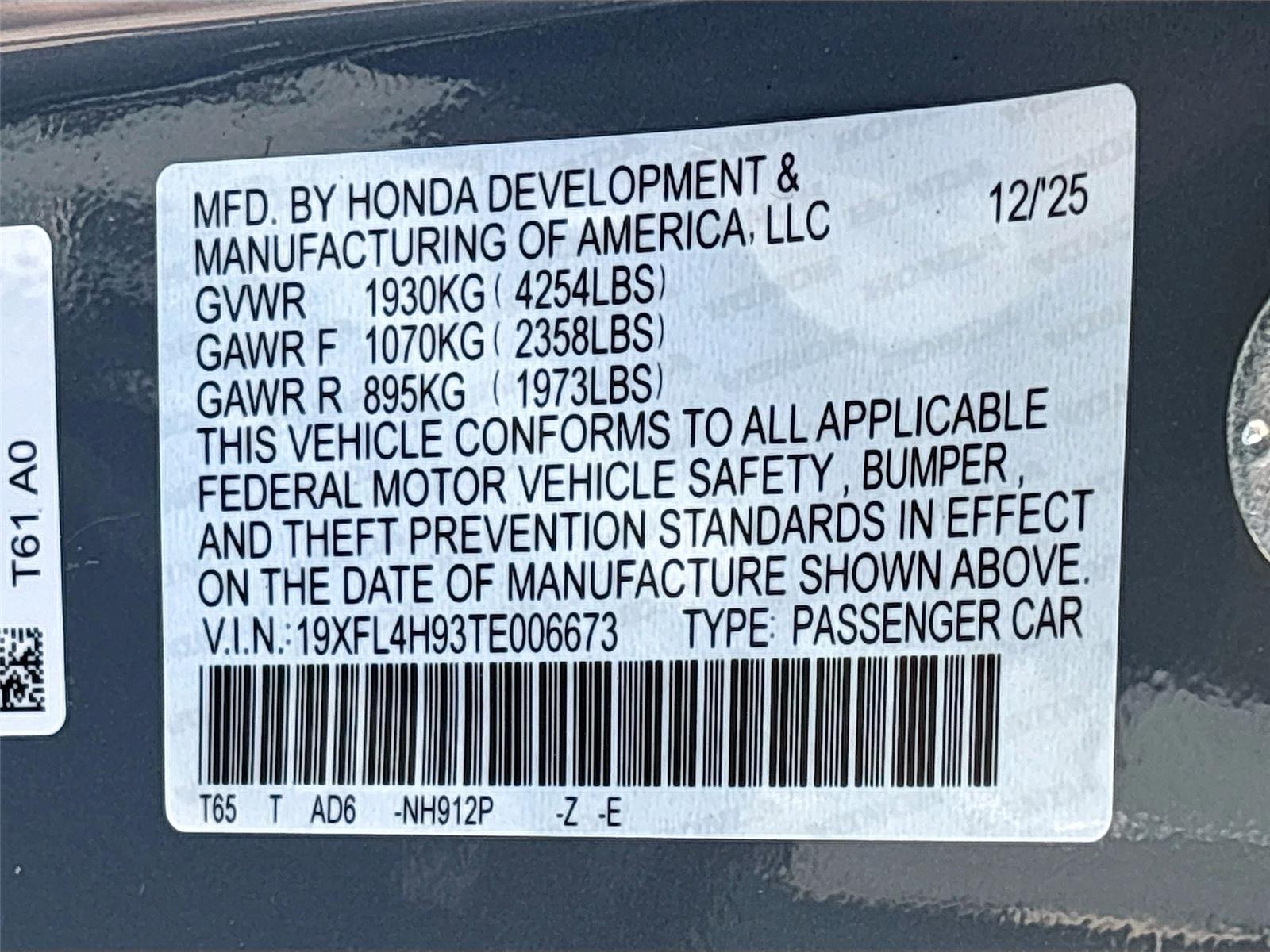 2026 Honda Civic Hybrid Sport Touring