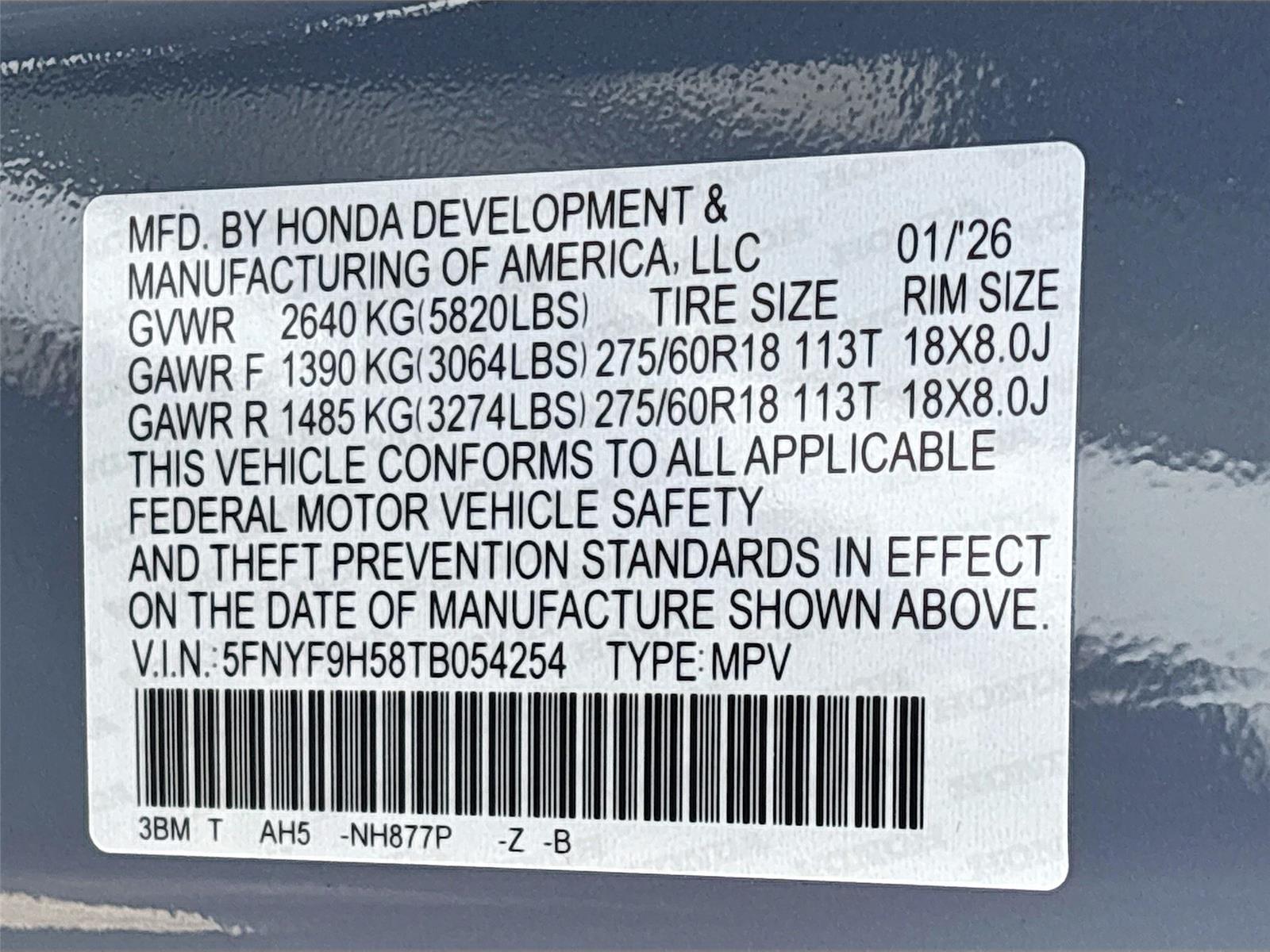 2026 Honda Passport TrailSport Blackout