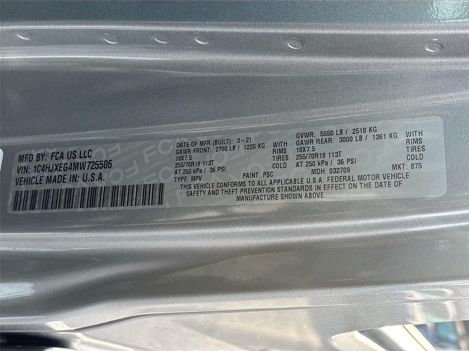 2021 Jeep Wrangler Unlimited Sahara