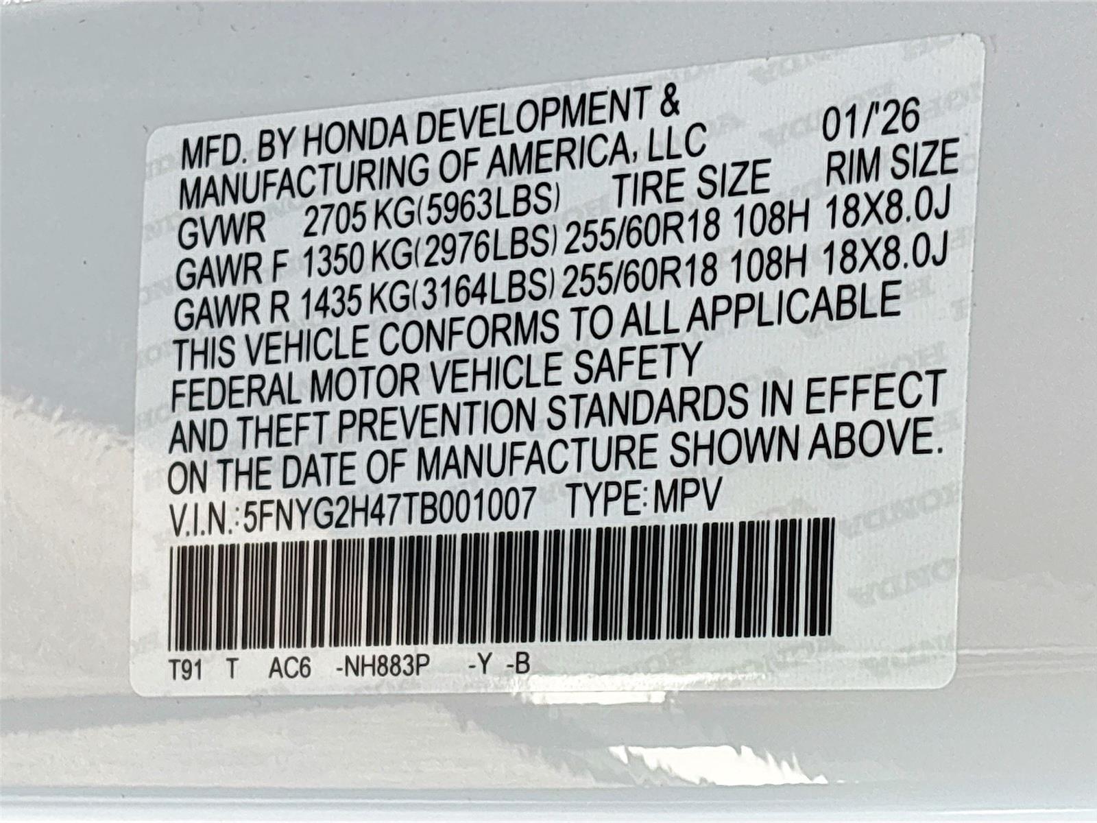 2026 Honda Pilot EX-L