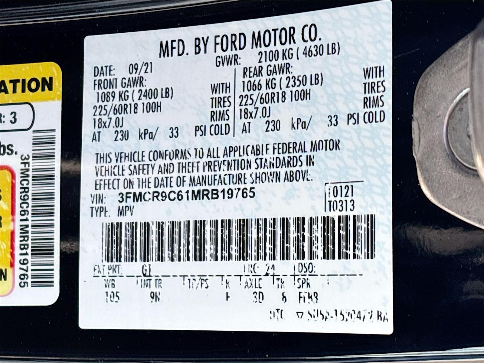 2021 Ford Bronco Sport Outer Banks