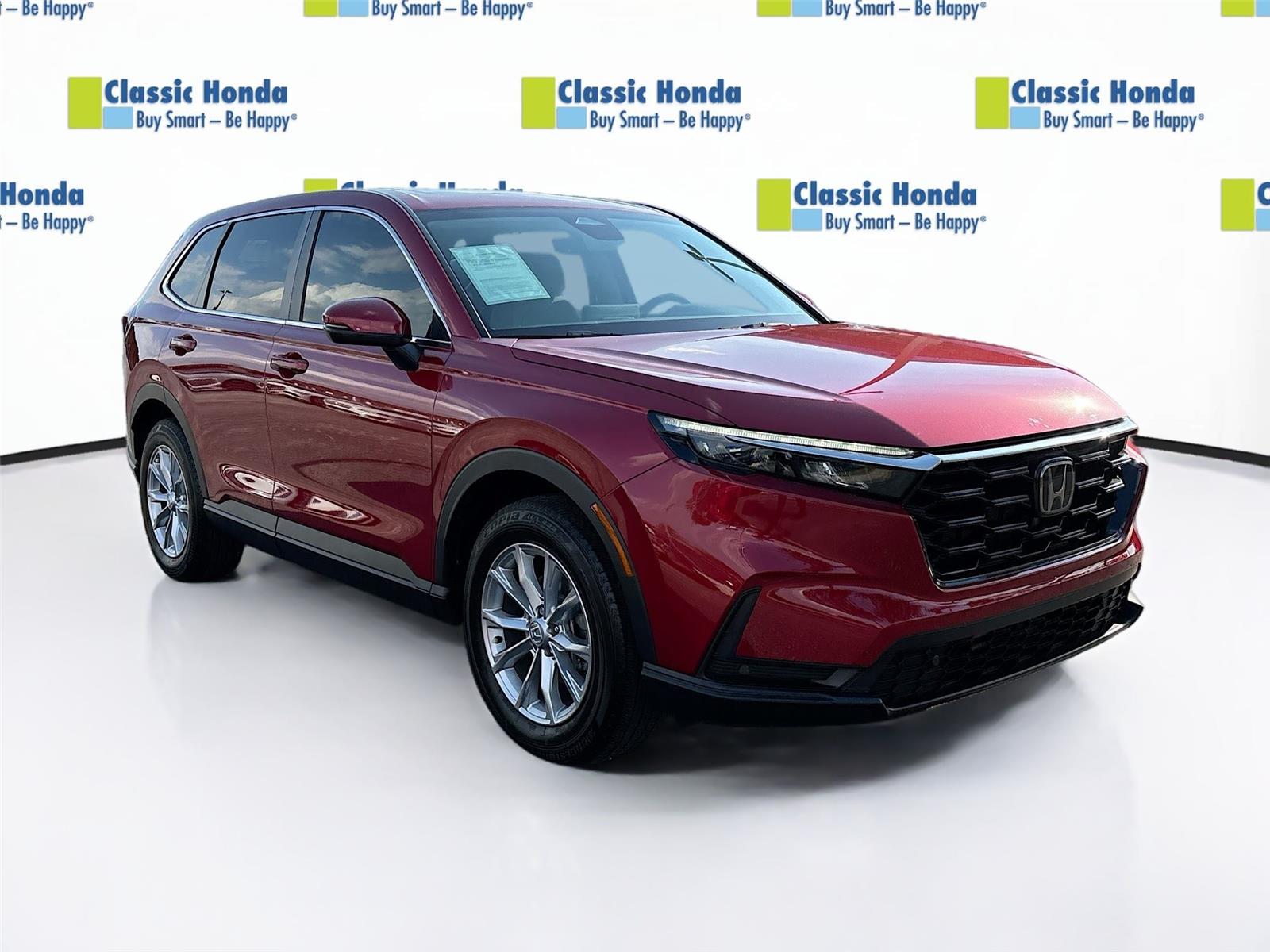 Radiant Red Metallic 2025 Honda CR-V EX-L AWD SUV / Crossover All-Wheel Drive Continuously Variable Transmission
