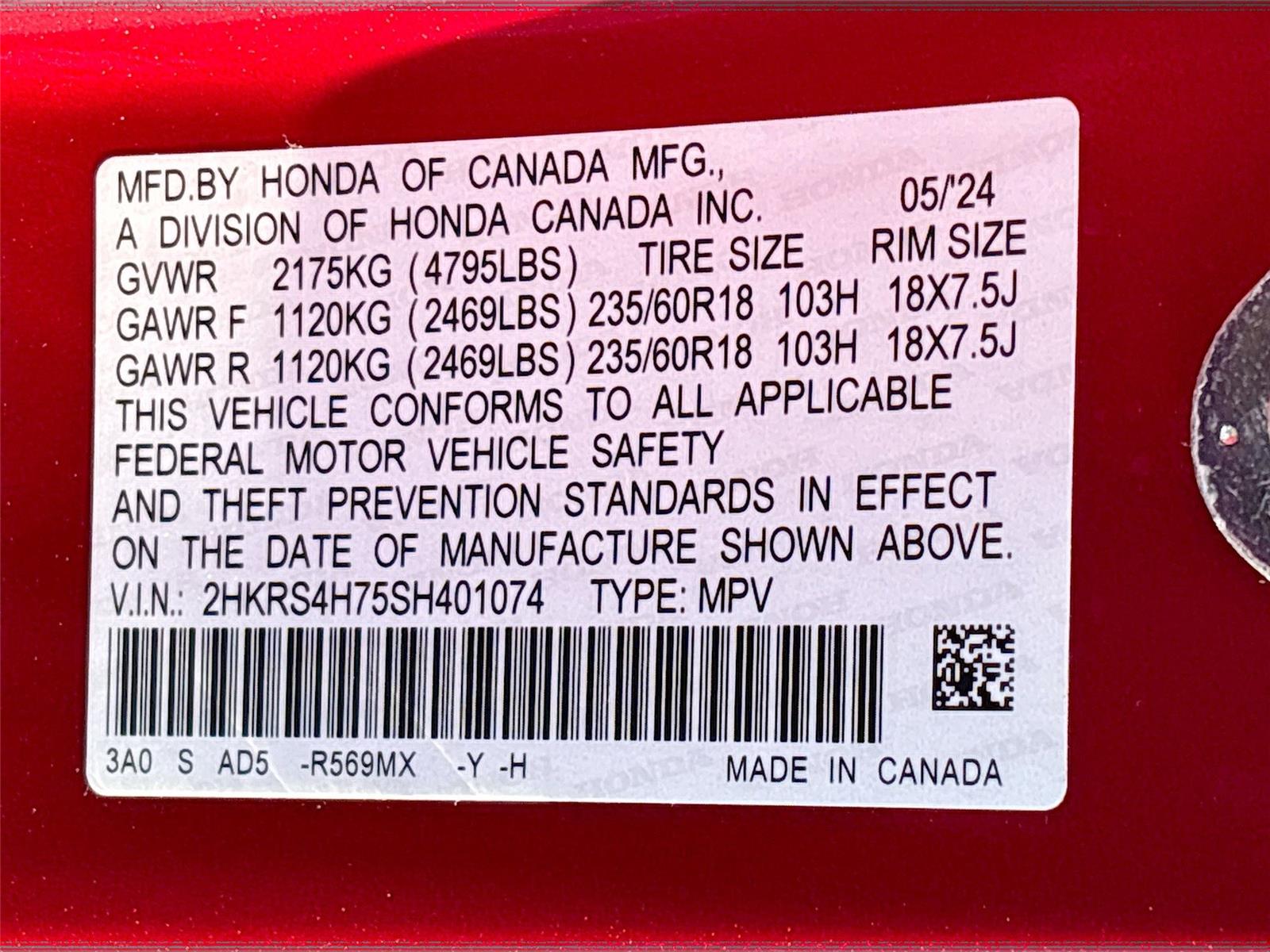 2025 Honda CR-V EX-L