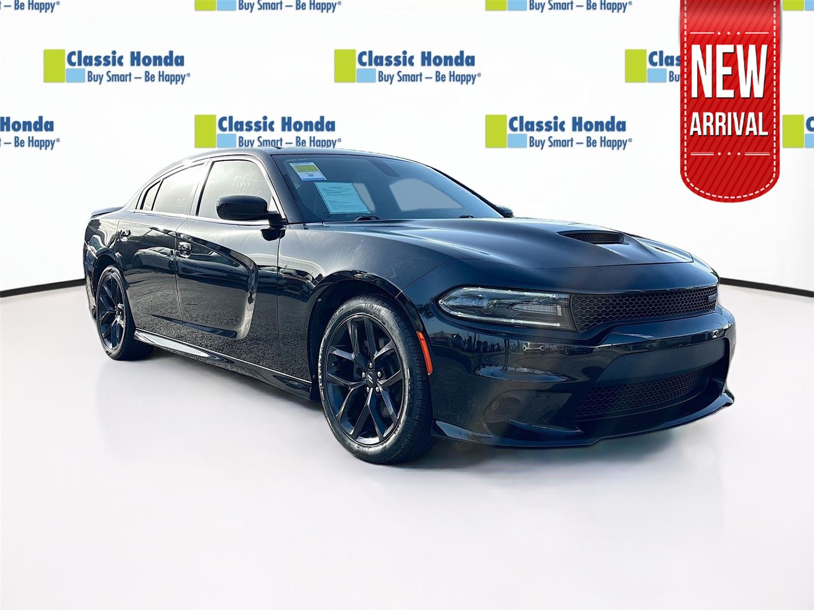 Pitch Black Clearcoat 2020 Dodge Charger GT RWD Sedan Rear-Wheel Drive 8-Speed Automatic