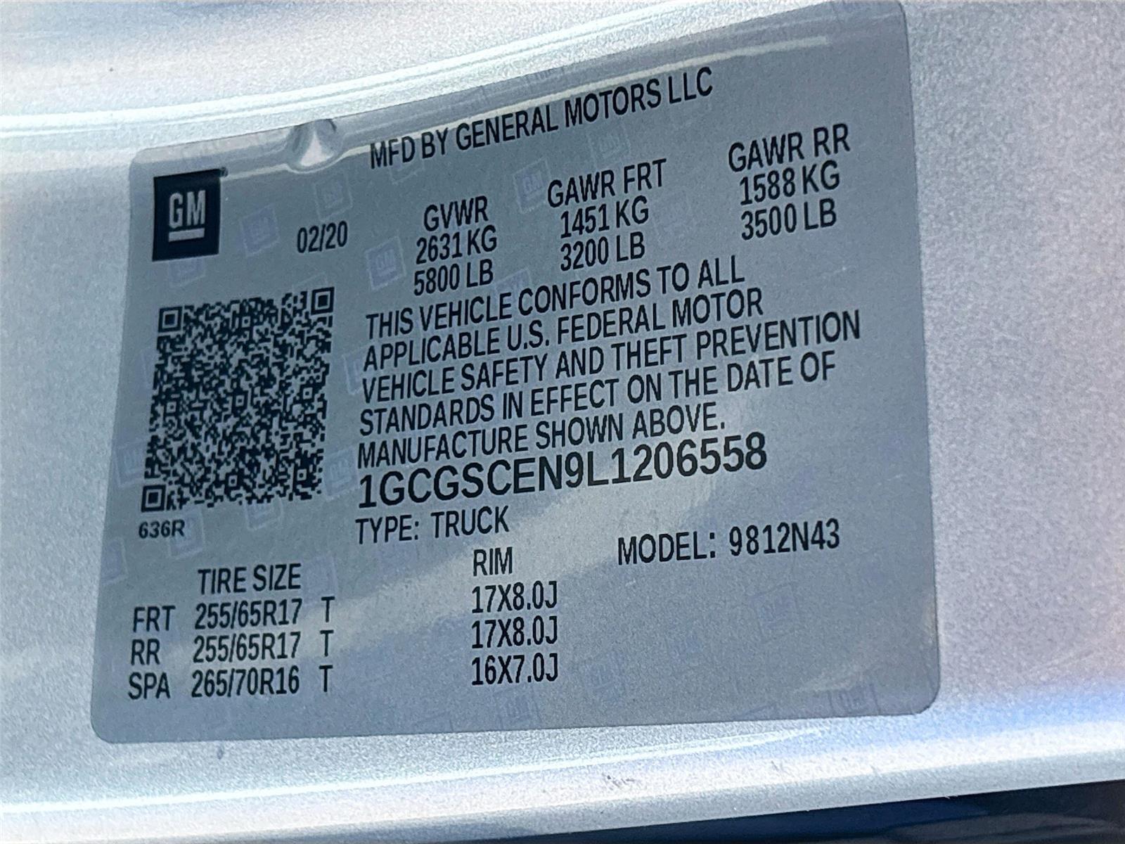 2020 Chevrolet Colorado 2WD LT