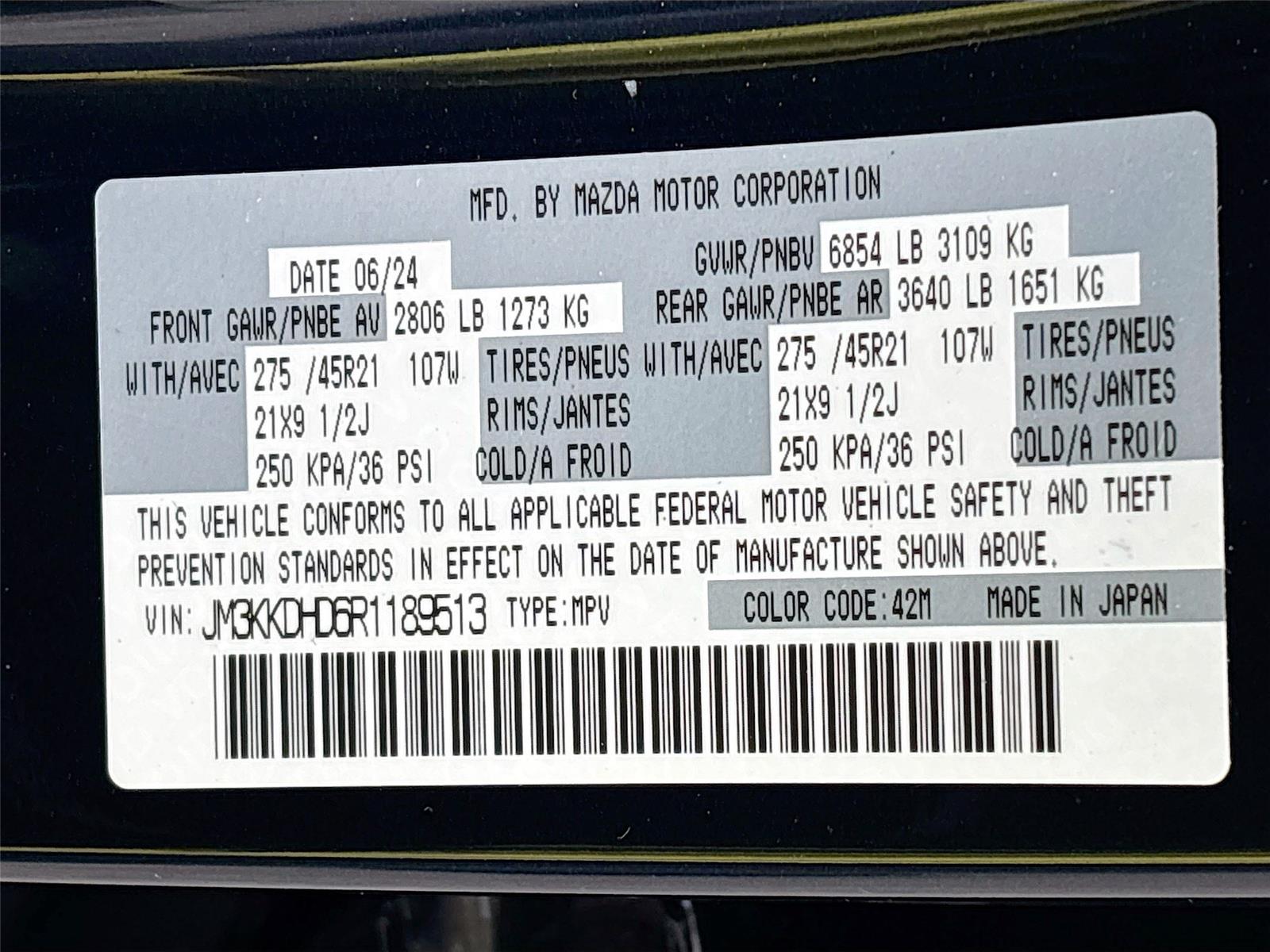 2024 Mazda CX-90 3.3 Turbo Premium