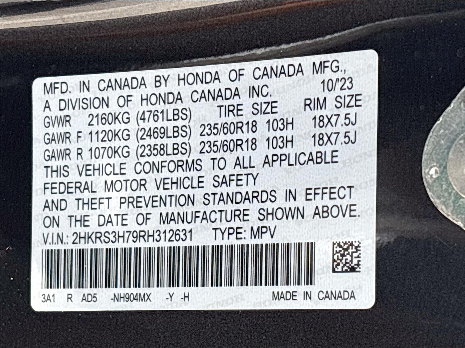 2024 Honda CR-V EX-L