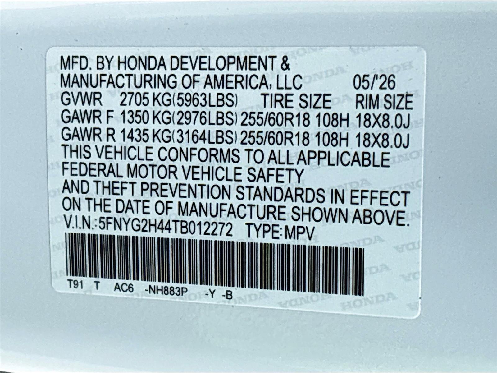 2026 Honda Pilot EX-L