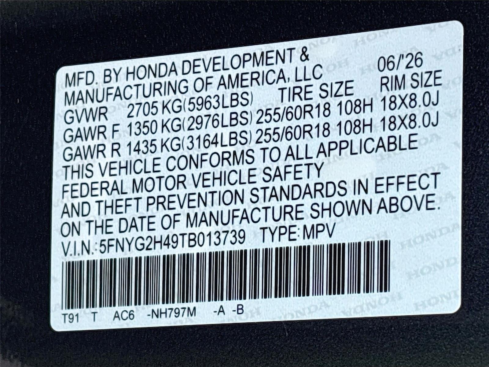 2026 Honda Pilot EX-L