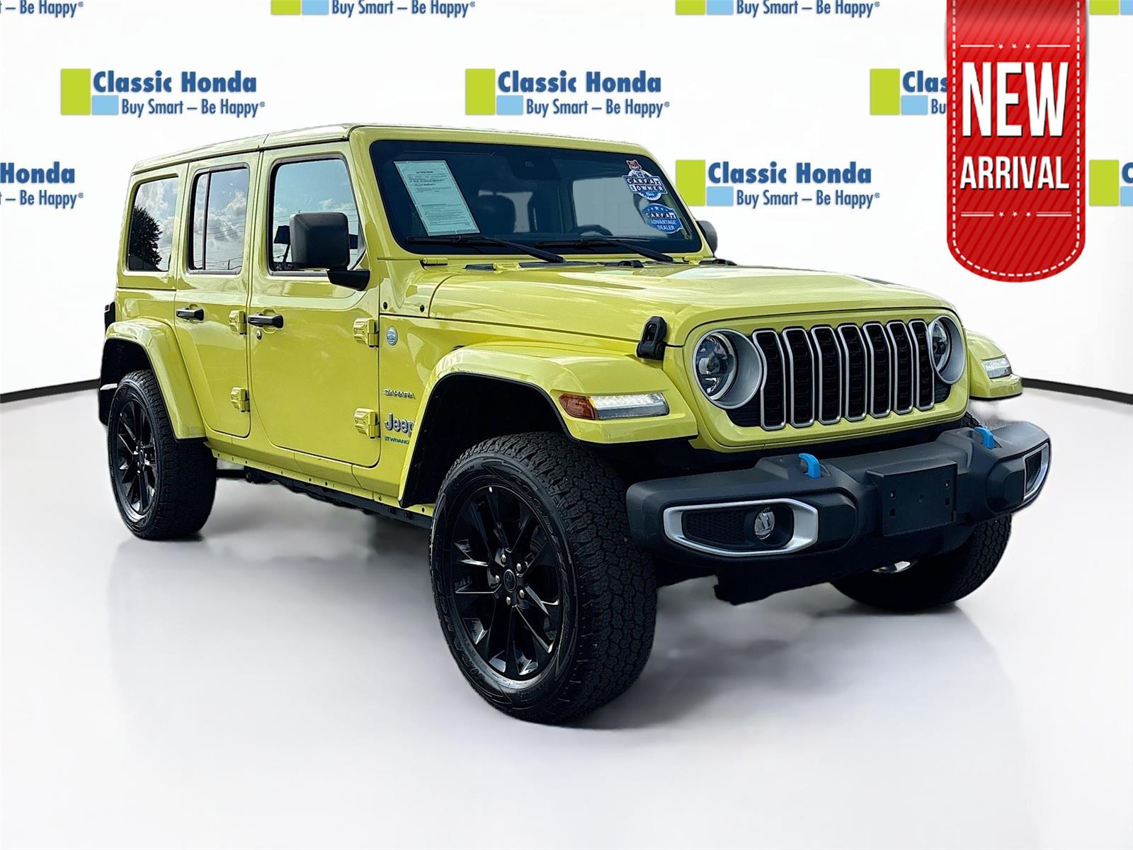 High Velocity Clearcoat 2024 Jeep Wrangler 4xe SUV / Crossover Four-Wheel Drive 8-Speed Automatic