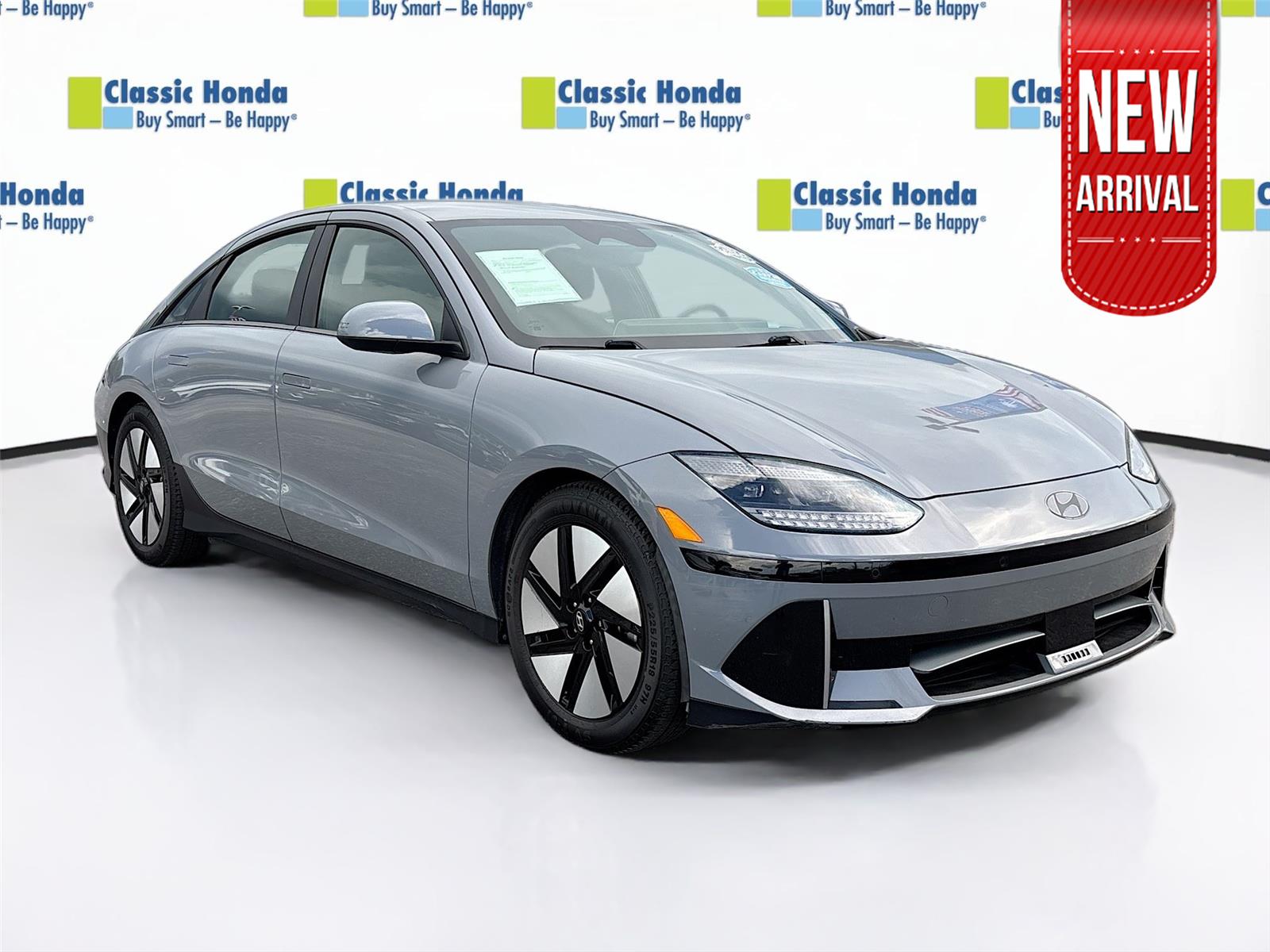 Curated Silver 2023 Hyundai Ioniq 6 Sedan Rear-Wheel Drive Automatic