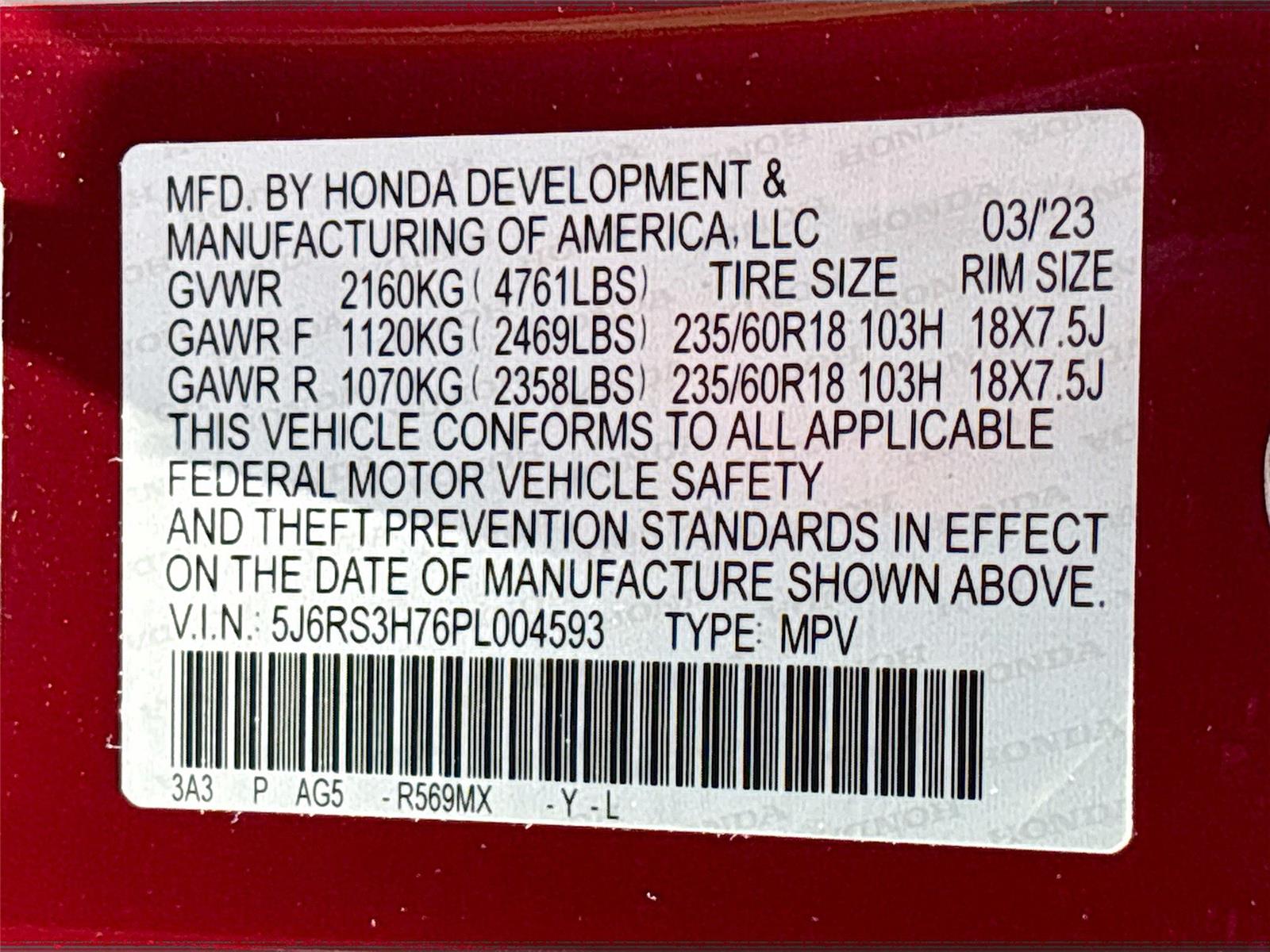 2023 Honda CR-V EX-L