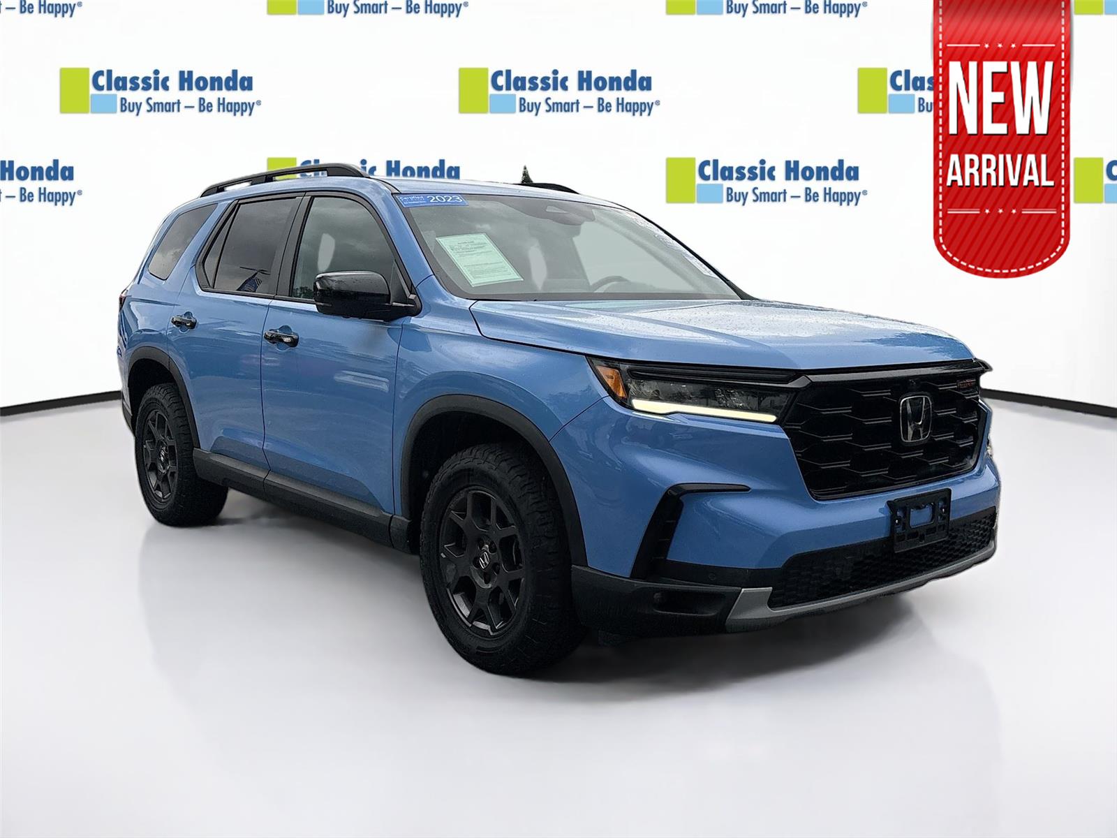 Diffused Sky Blue Pearl 2023 Honda Pilot SUV / Crossover All-Wheel Drive Automatic