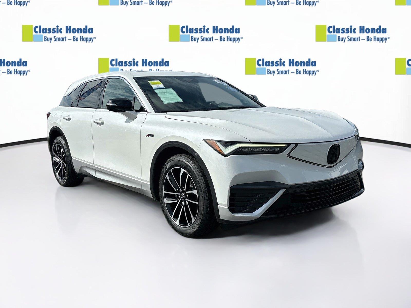 Snowfall Pearl 2024 Acura ZDX SUV / Crossover Rear-Wheel Drive 1-Speed Dual Clutch
