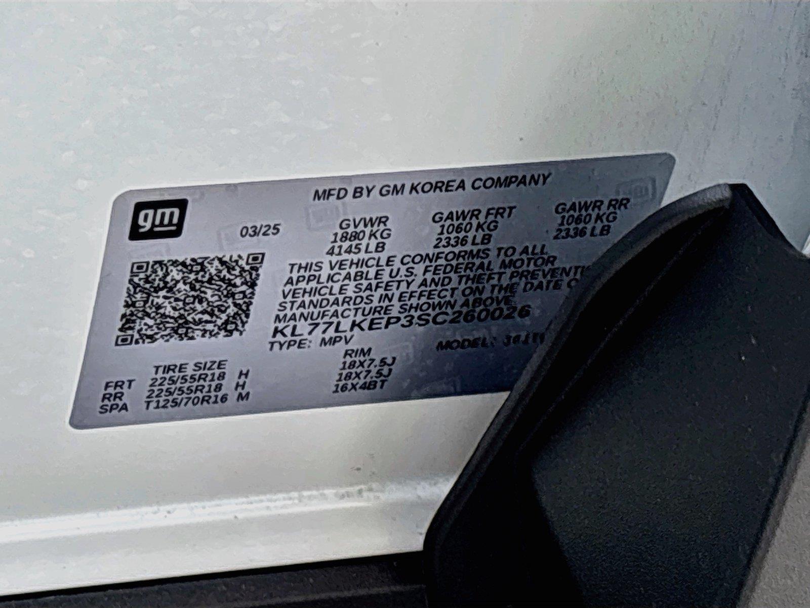 2025 Chevrolet Trax ACTIV