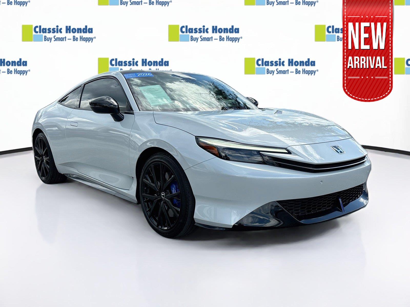 Winter Frost Pearl w/Crystal Black Roof 2026 Honda Prelude Coupe Front-Wheel Drive Continuously Variable Transmission