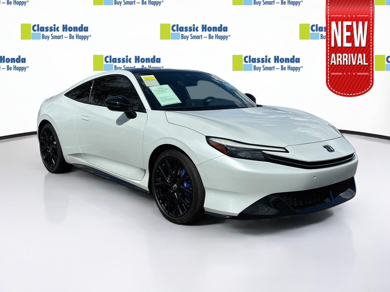 Winter Frost Pearl w/Crystal Black Roof 2026 Honda Prelude Coupe Front-Wheel Drive Continuously Variable Transmission