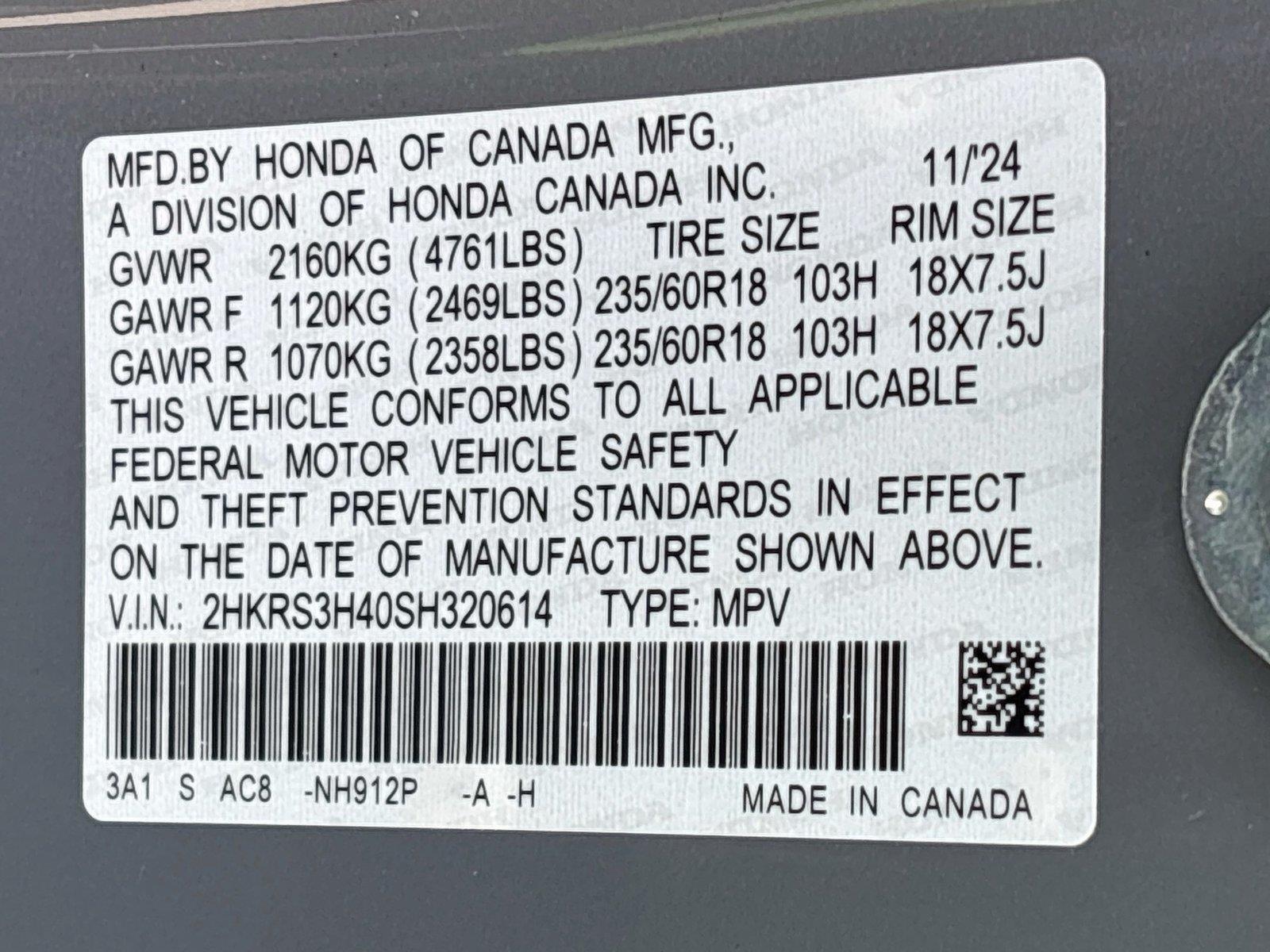 2025 Honda CR-V EX