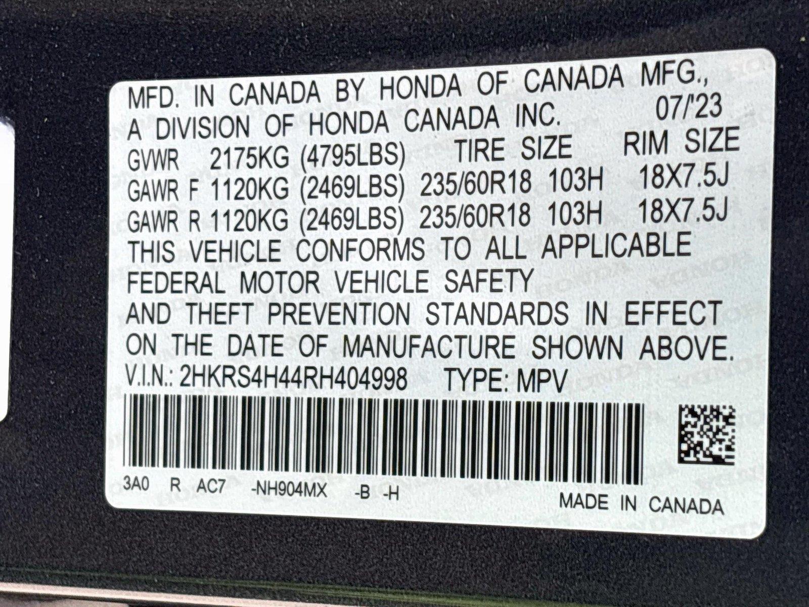 2024 Honda CR-V EX