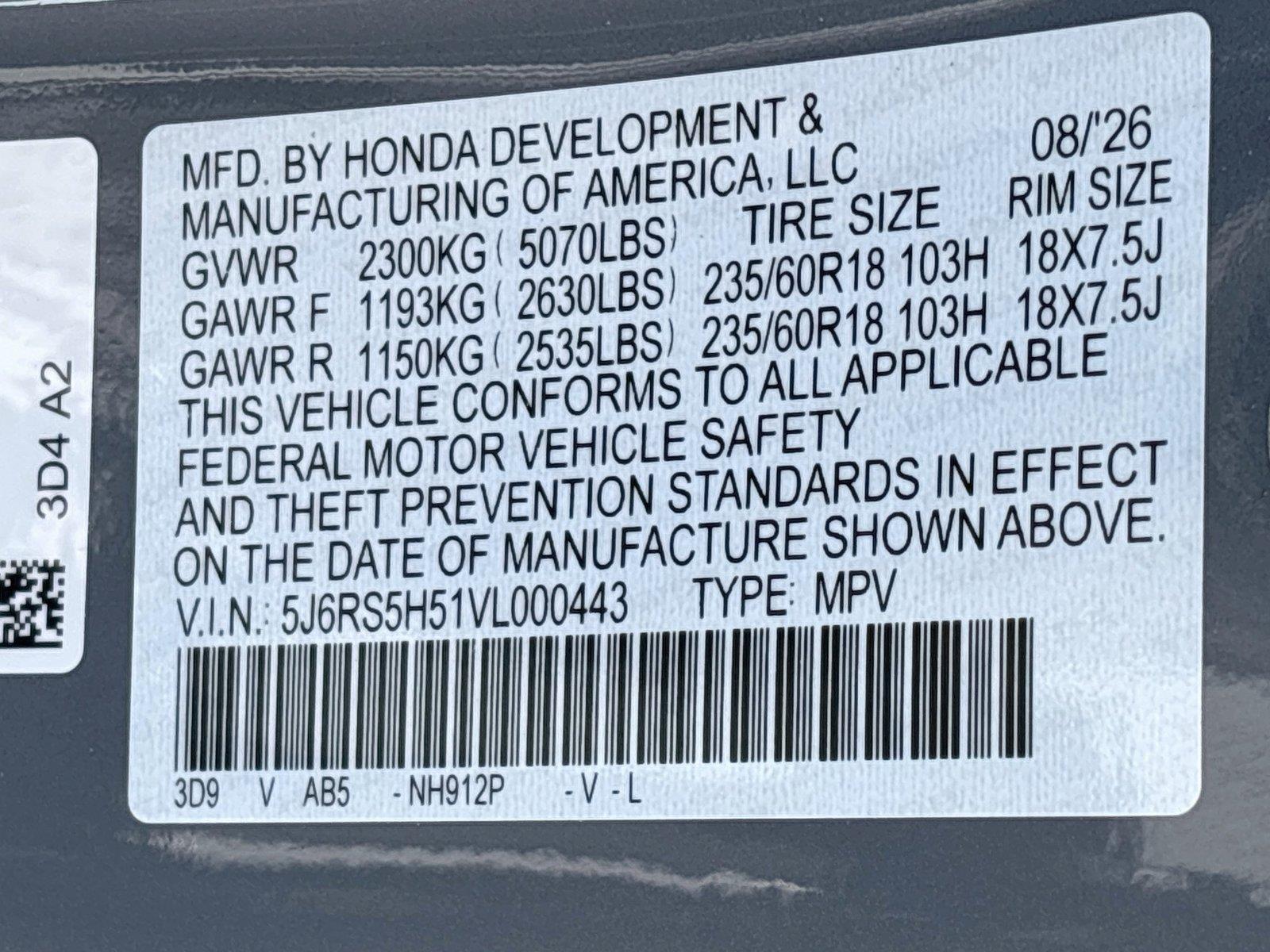 2027 Honda CR-V Hybrid Sport