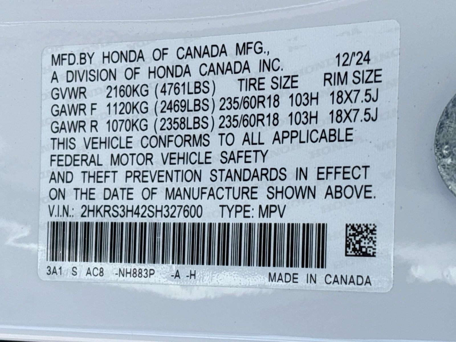 2025 Honda CR-V EX