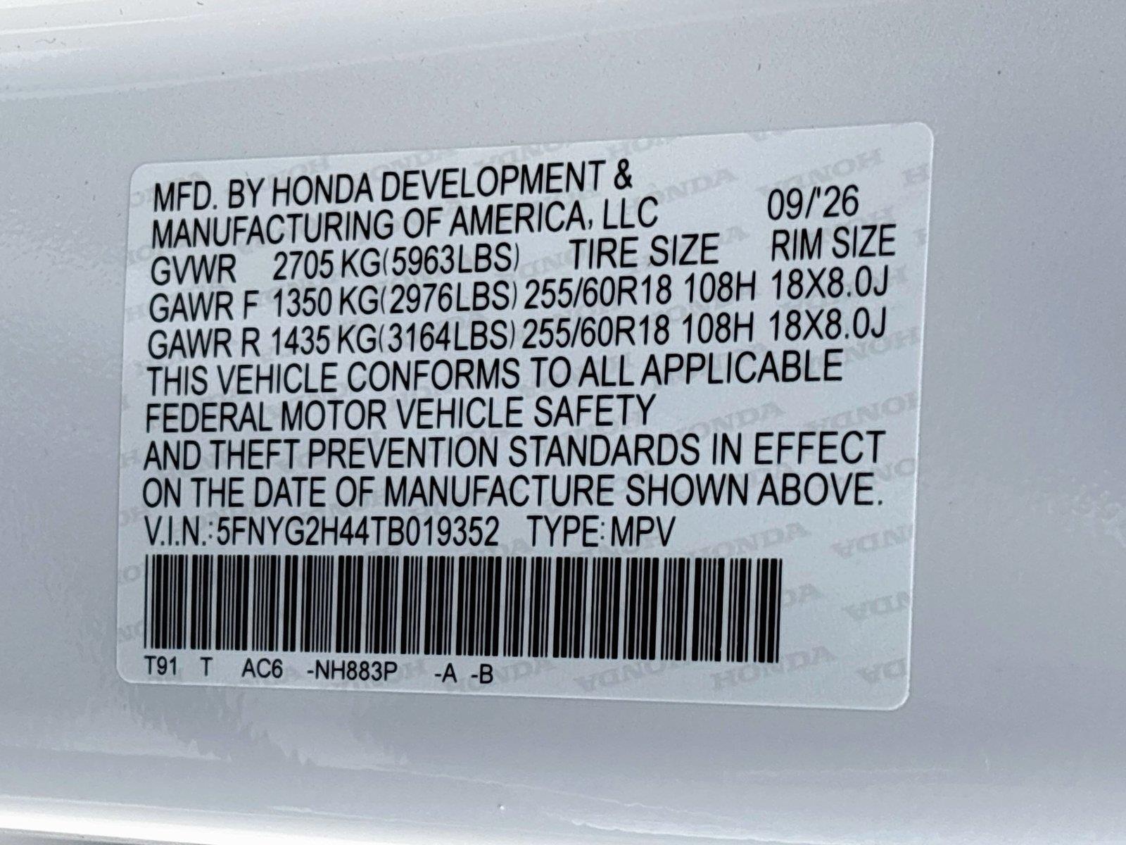 2026 Honda Pilot EX-L