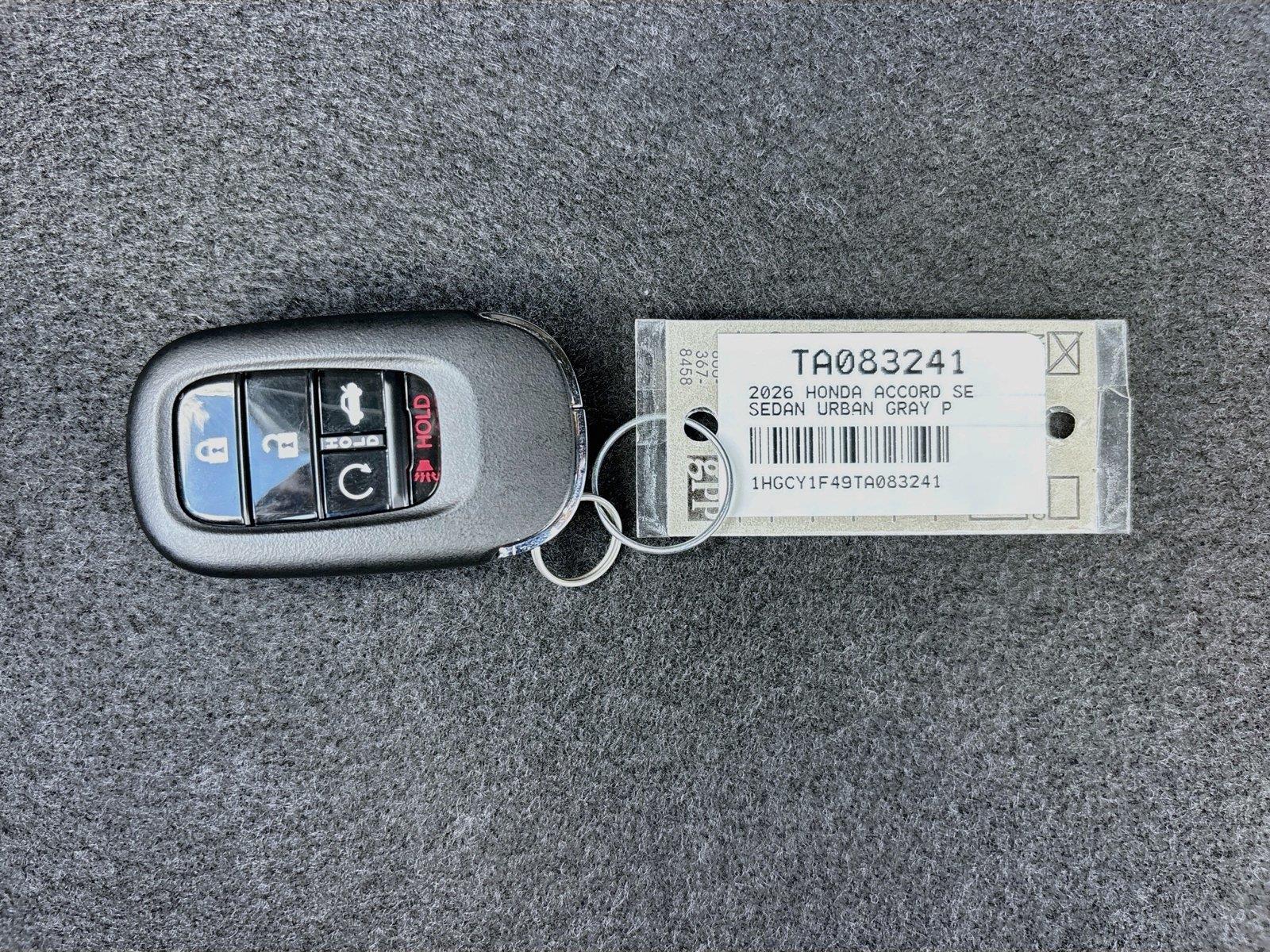 2026 Honda Accord Sedan SE