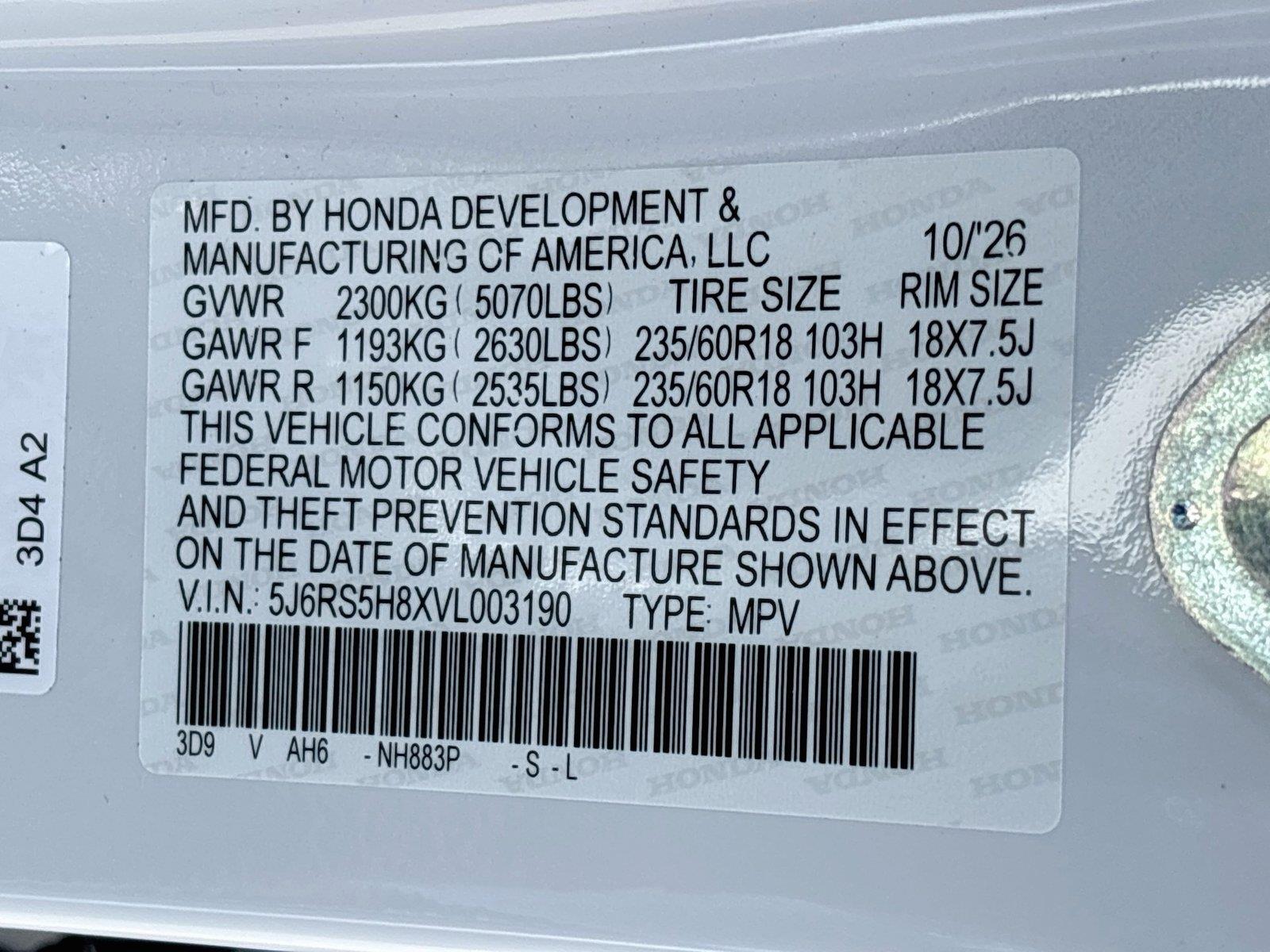 2027 Honda CR-V Hybrid Sport-L