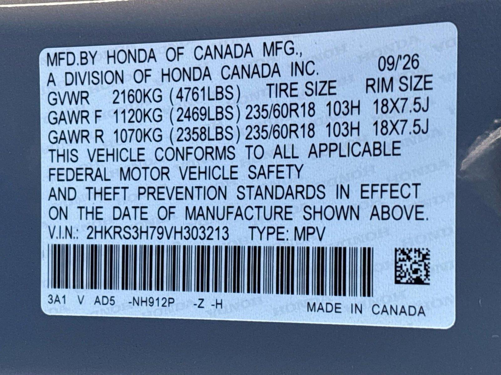 2027 Honda CR-V EX-L