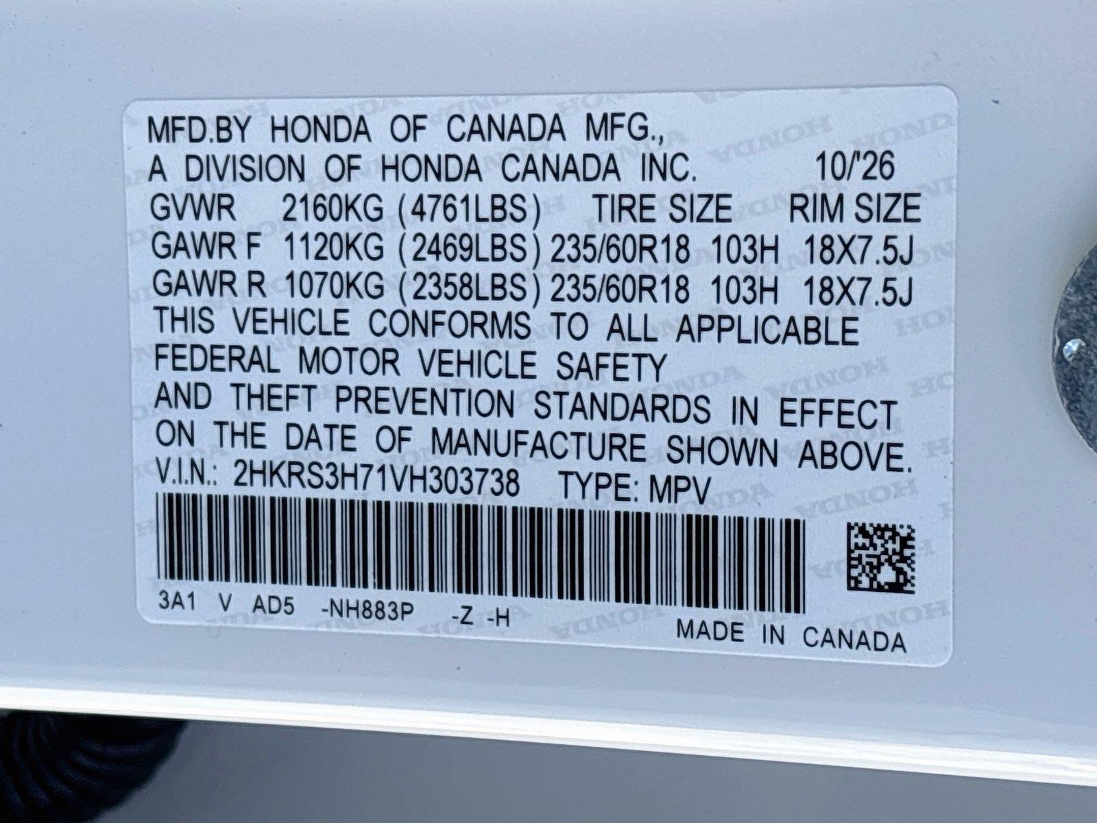 2027 Honda CR-V EX-L