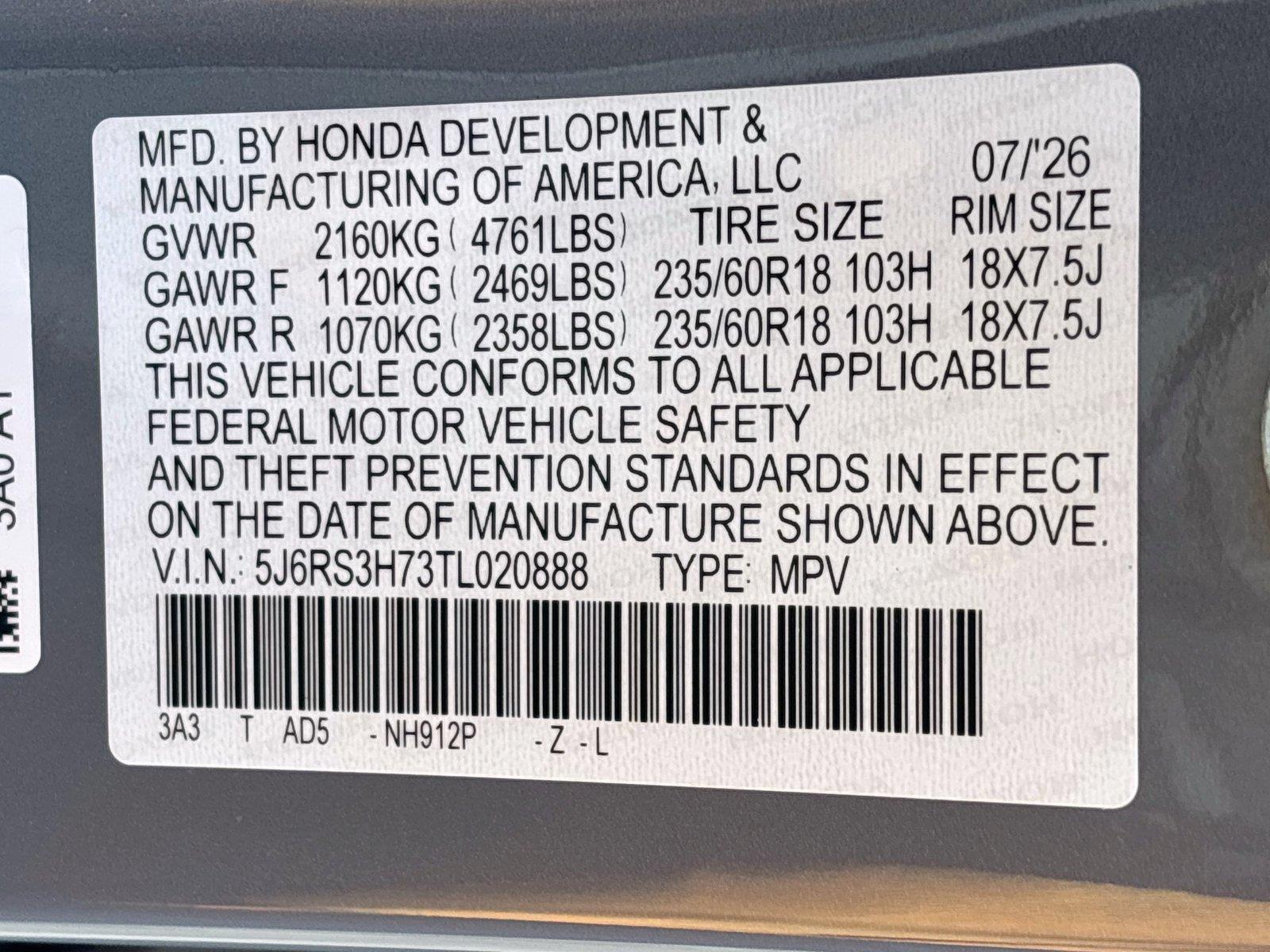 2026 Honda CR-V EX-L