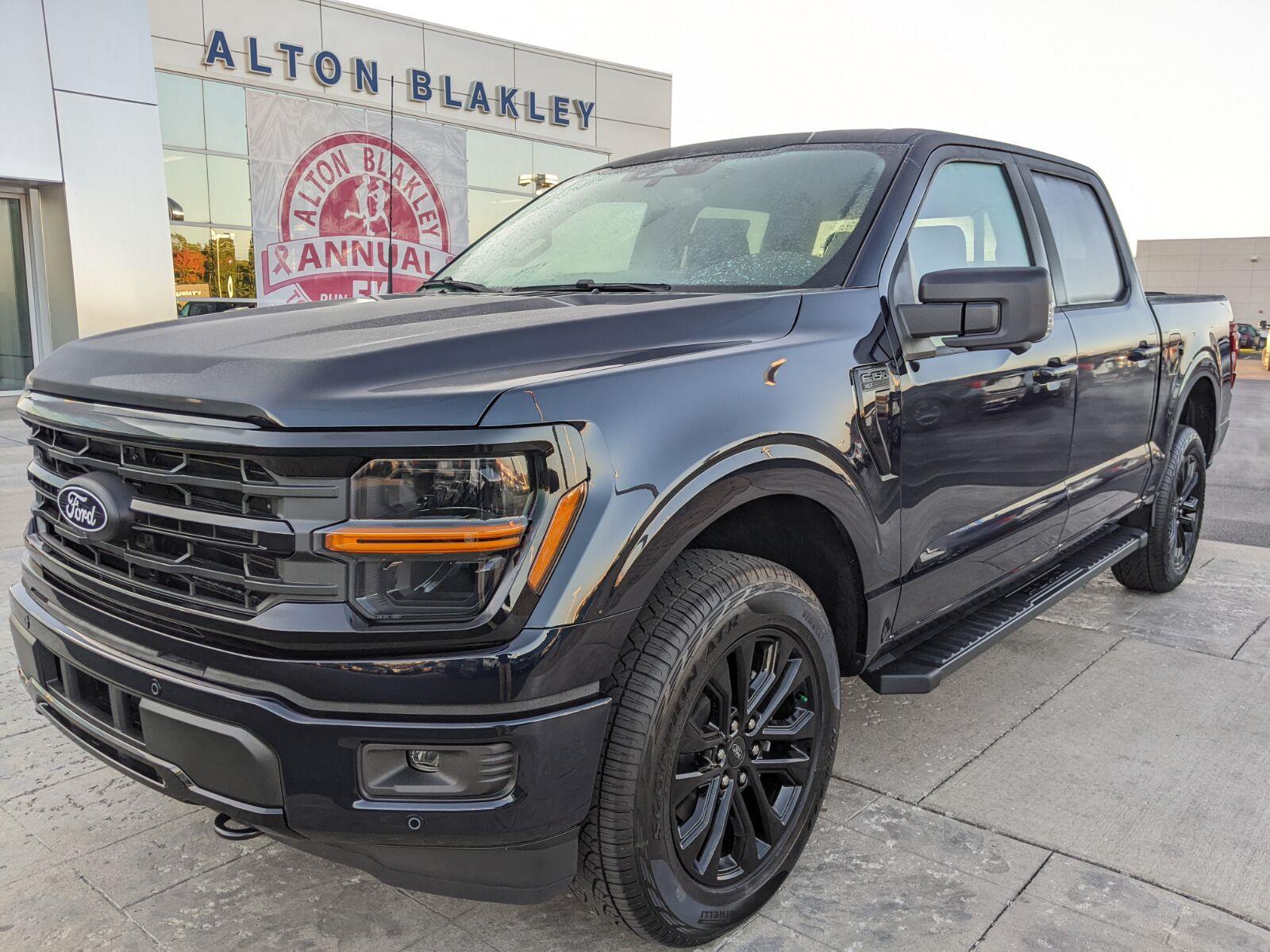 Antimatter Blue 2026 Ford F-150 Pickup Truck Four-Wheel Drive Automatic