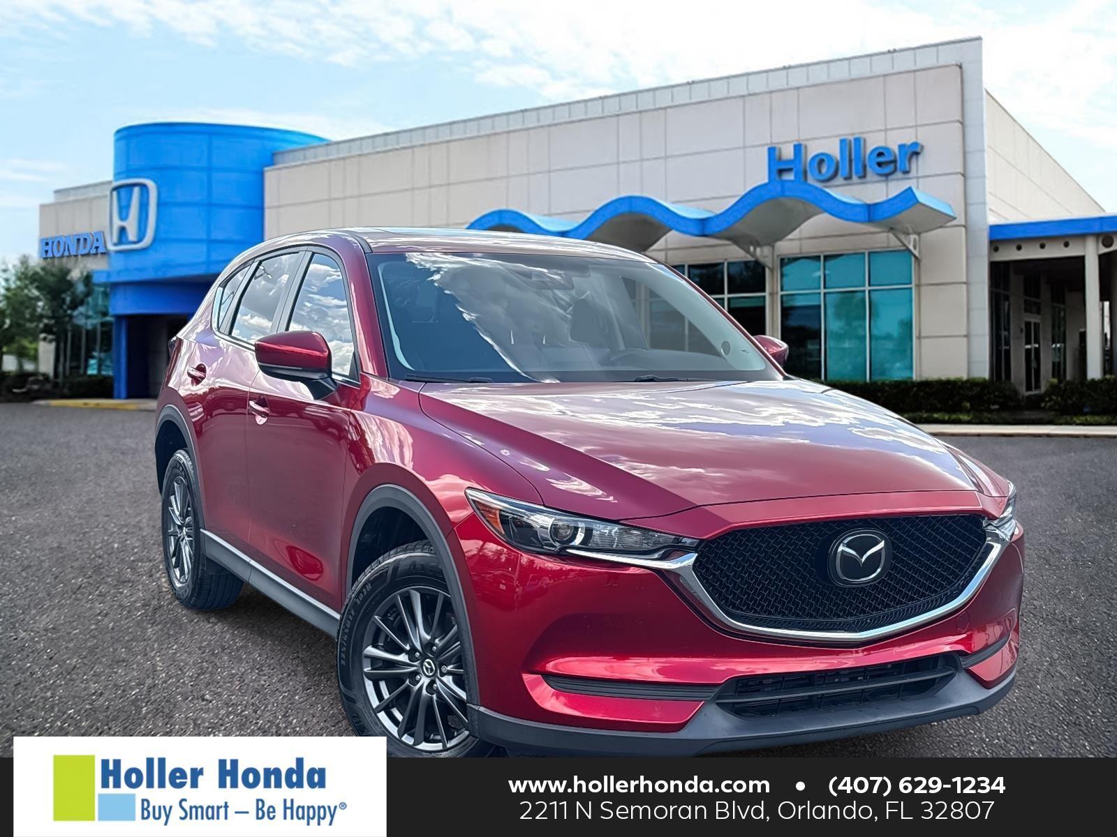 Soul Red Crystal Metallic 2021 Mazda CX-5 Touring FWD SUV / Crossover Front-Wheel Drive Automatic