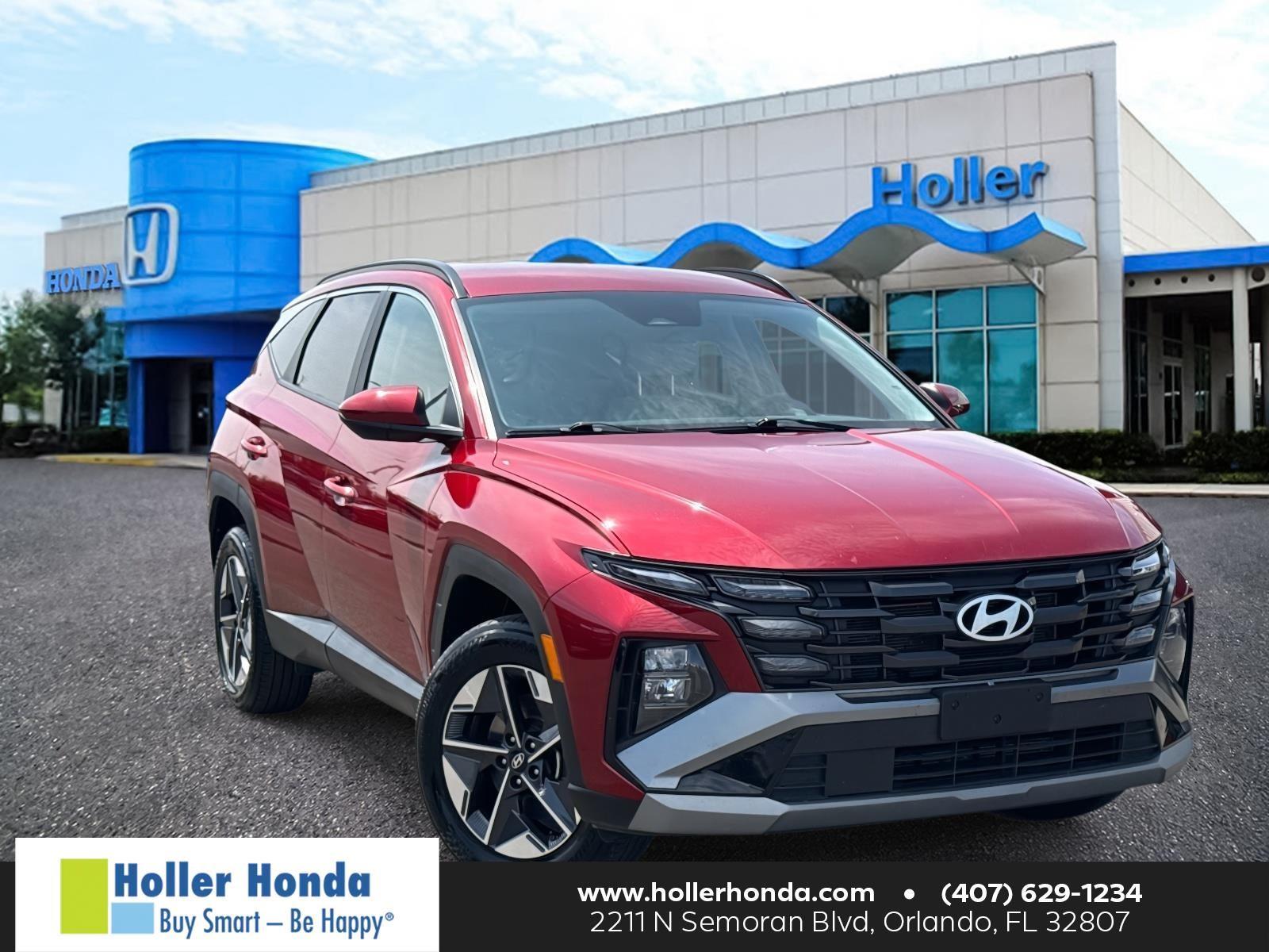 Ultimate Red 2025 Hyundai Tucson SEL AWD SUV / Crossover All-Wheel Drive Automatic
