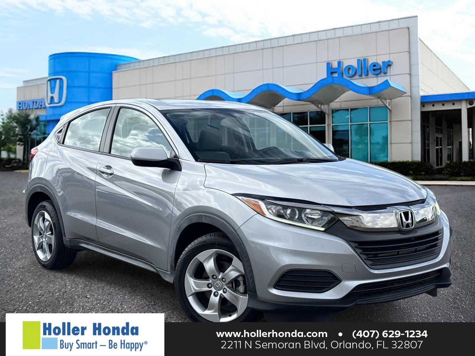 Lunar Silver Metallic 2021 Honda HR-V LX FWD SUV / Crossover Front-Wheel Drive Continuously Variable Transmission